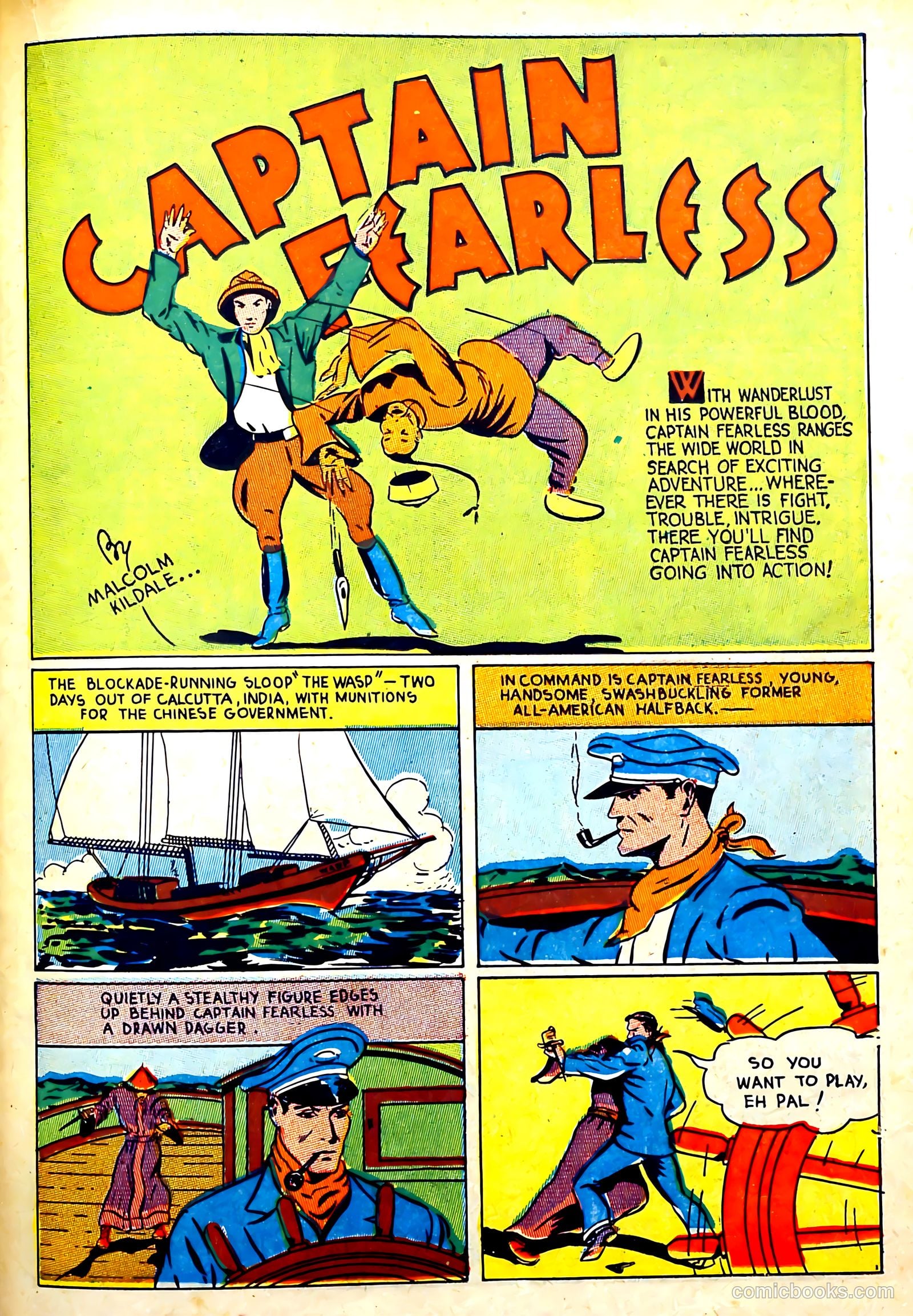 Silver Streak Comics #22 (1939) — page 41 of 60