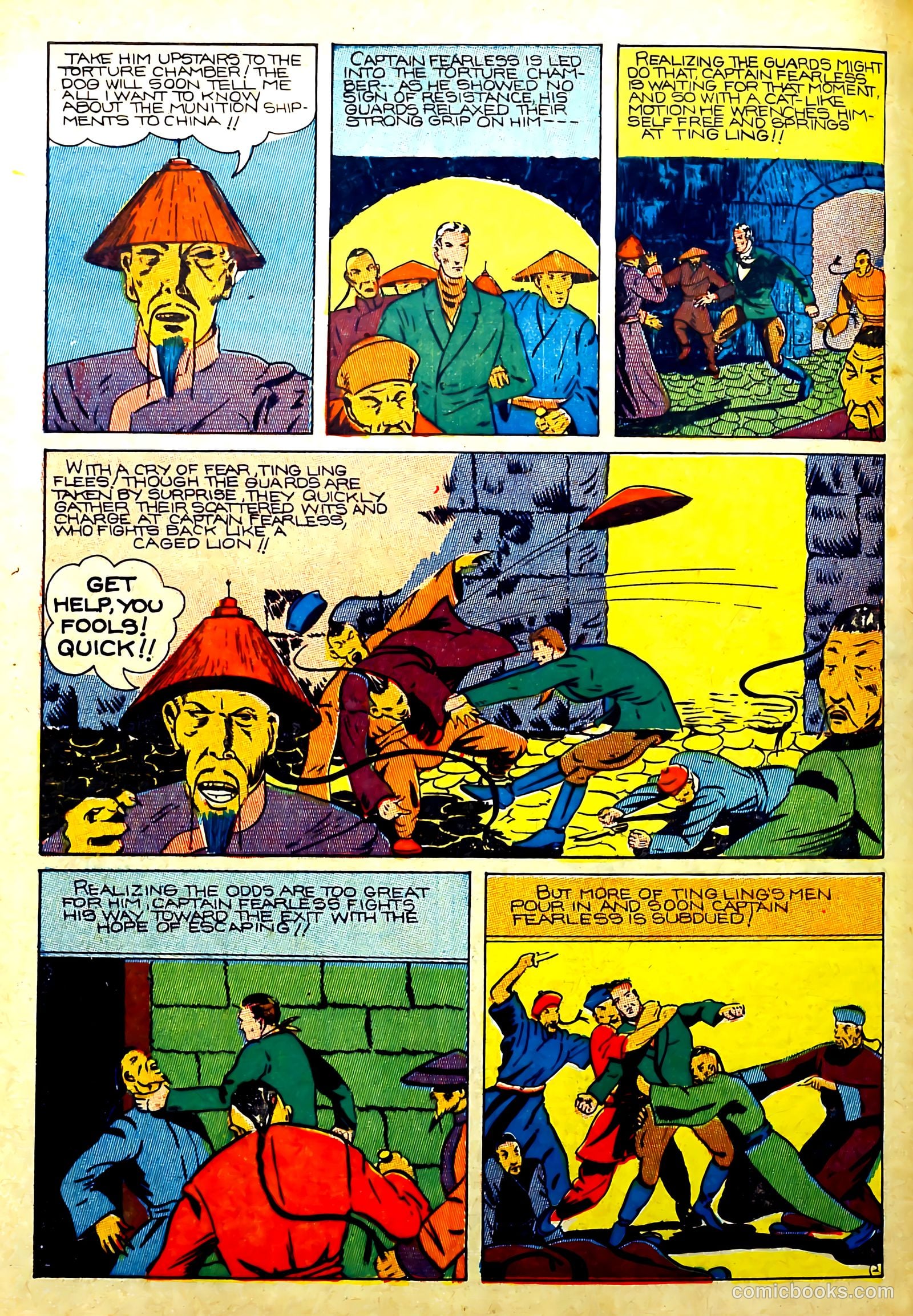Silver Streak Comics #22 (1939) — page 50 of 60