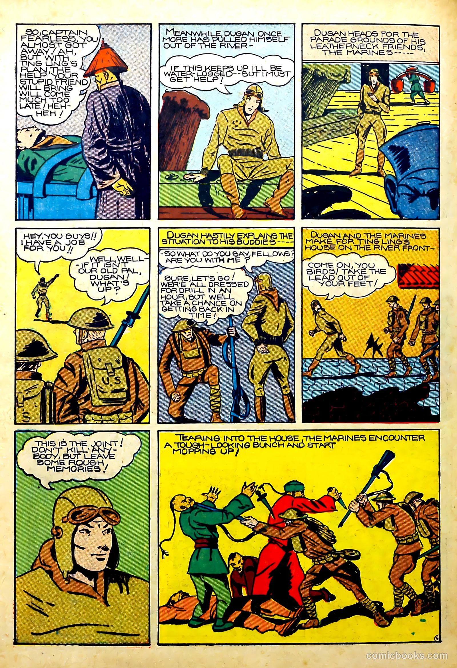 Silver Streak Comics #22 (1939) — page 54 of 60