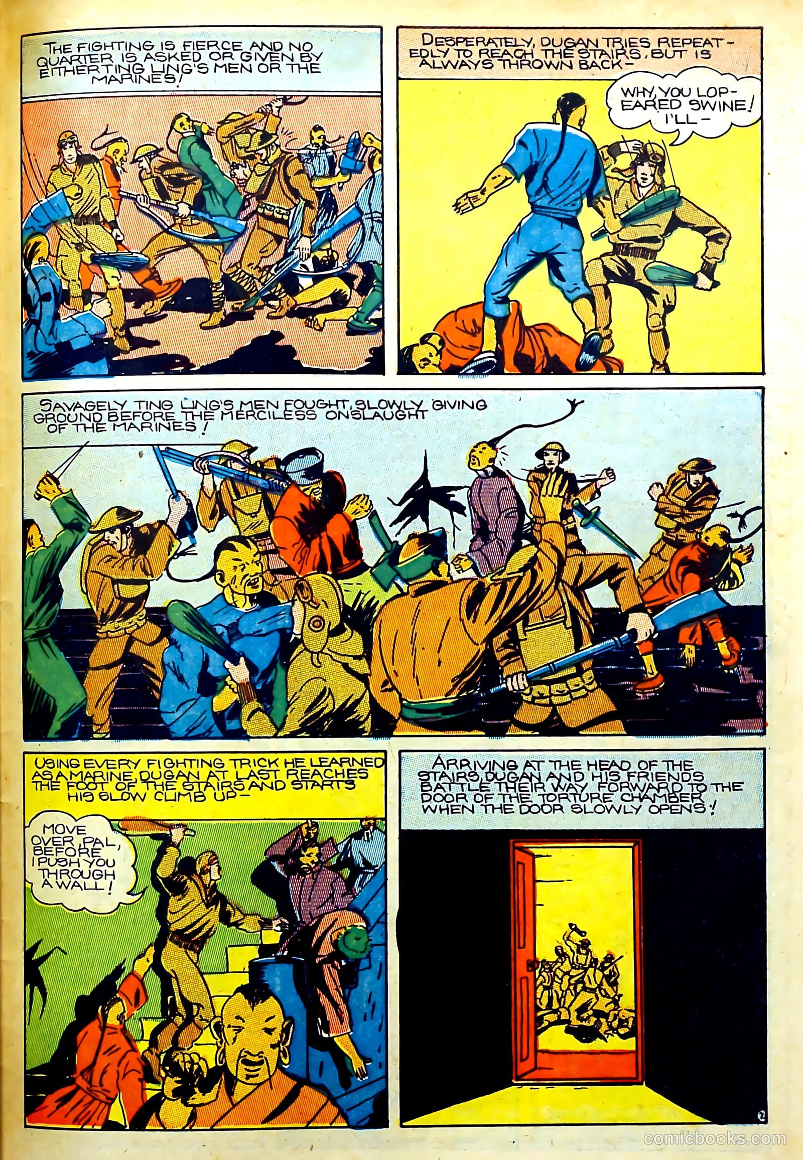 Silver Streak Comics #22 (1939) — page 55 of 60