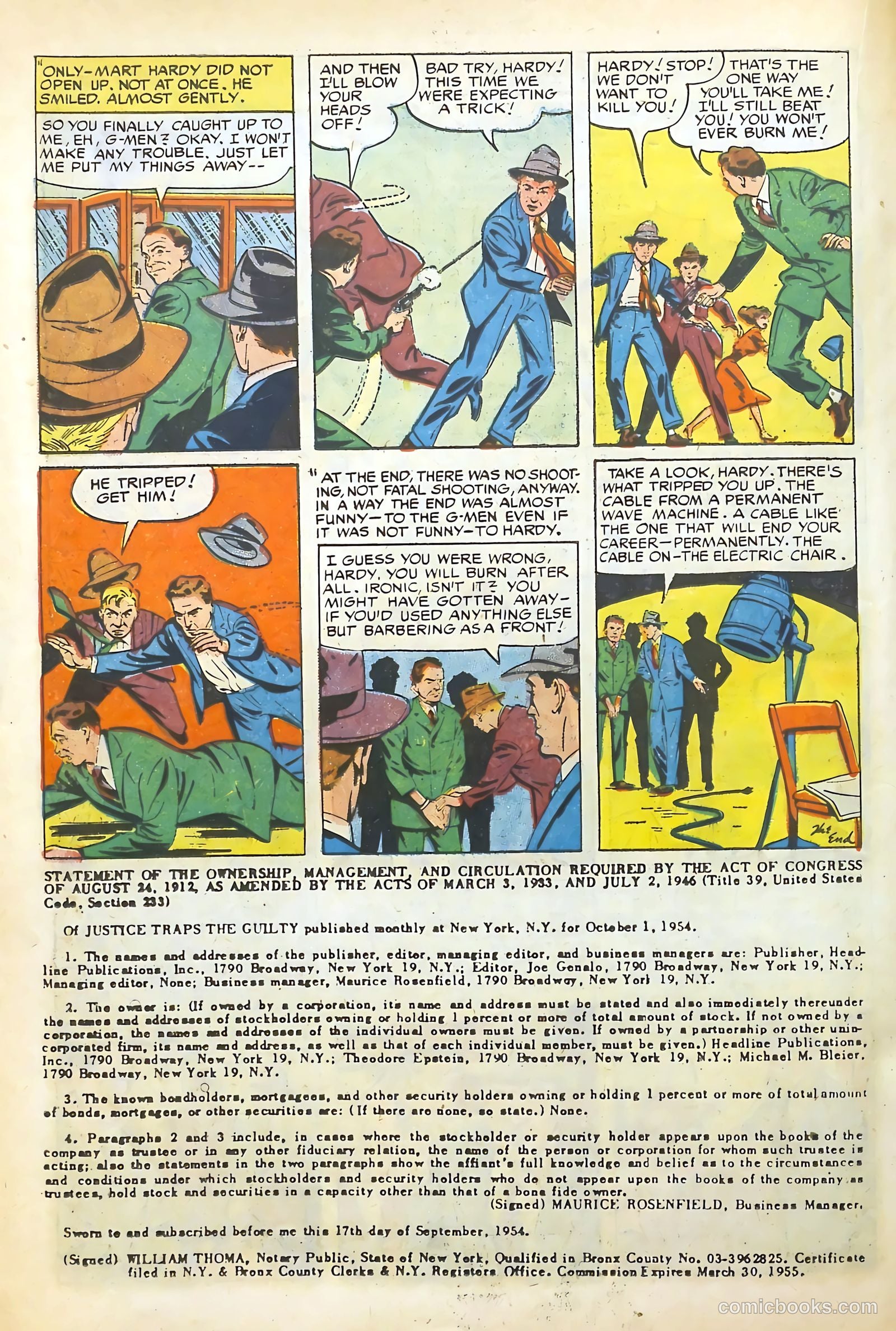 Justice Traps the Guilty #72 (1948) — page 26 of 37