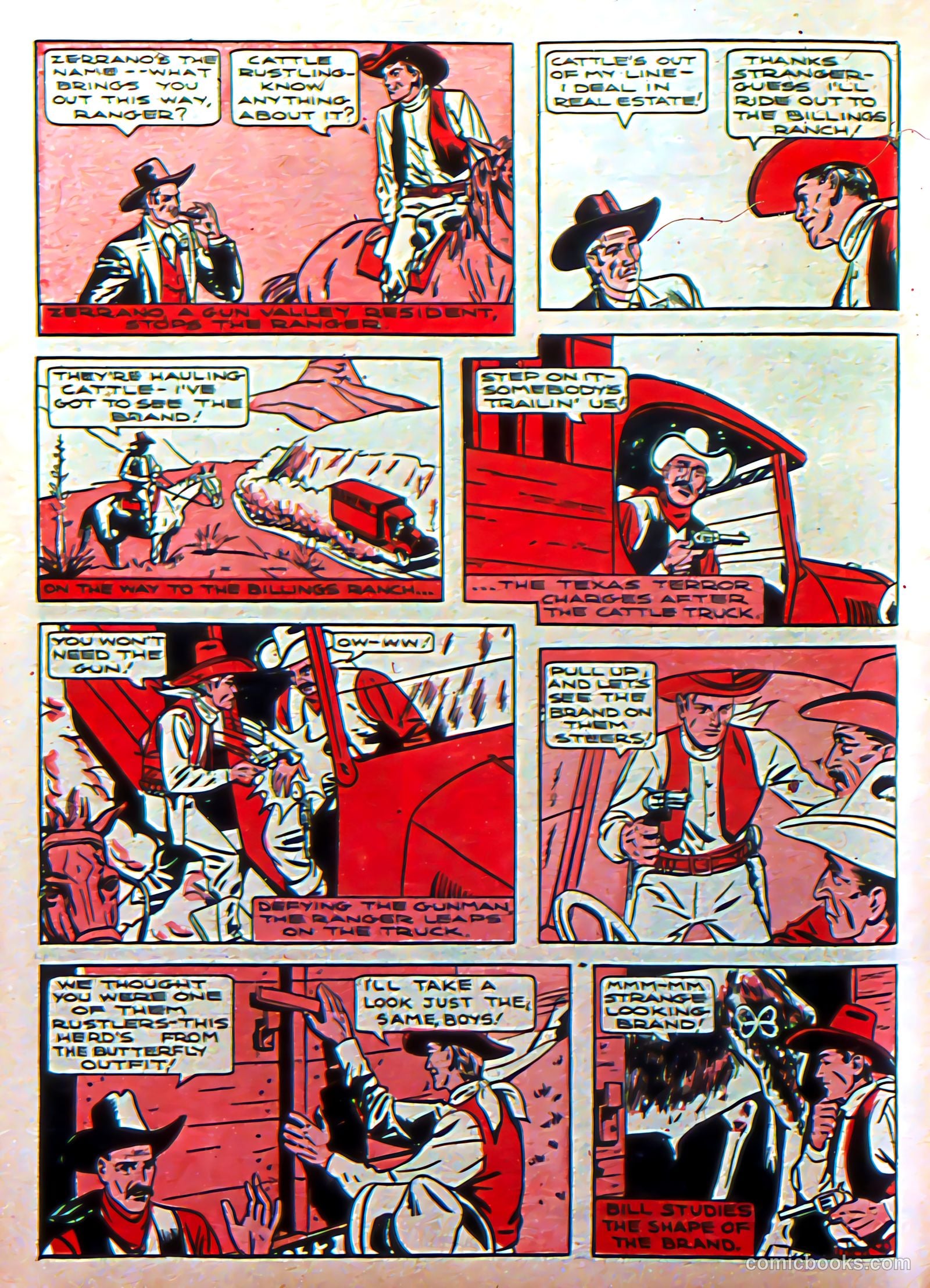 bill wayne the texas terror fixed #nn — page 17 of 37