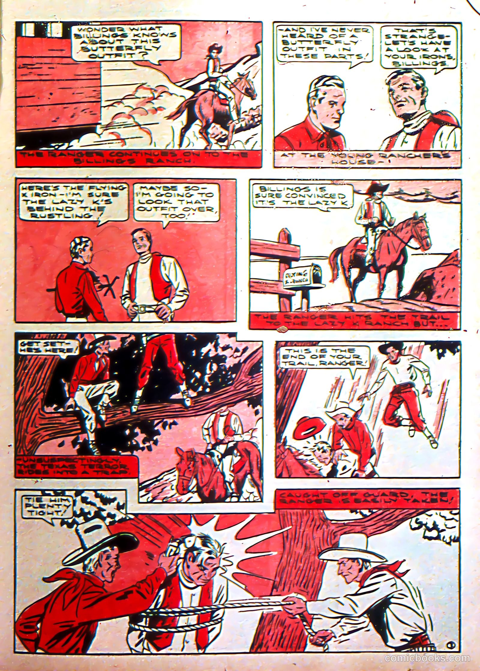 bill wayne the texas terror fixed #nn — page 18 of 37