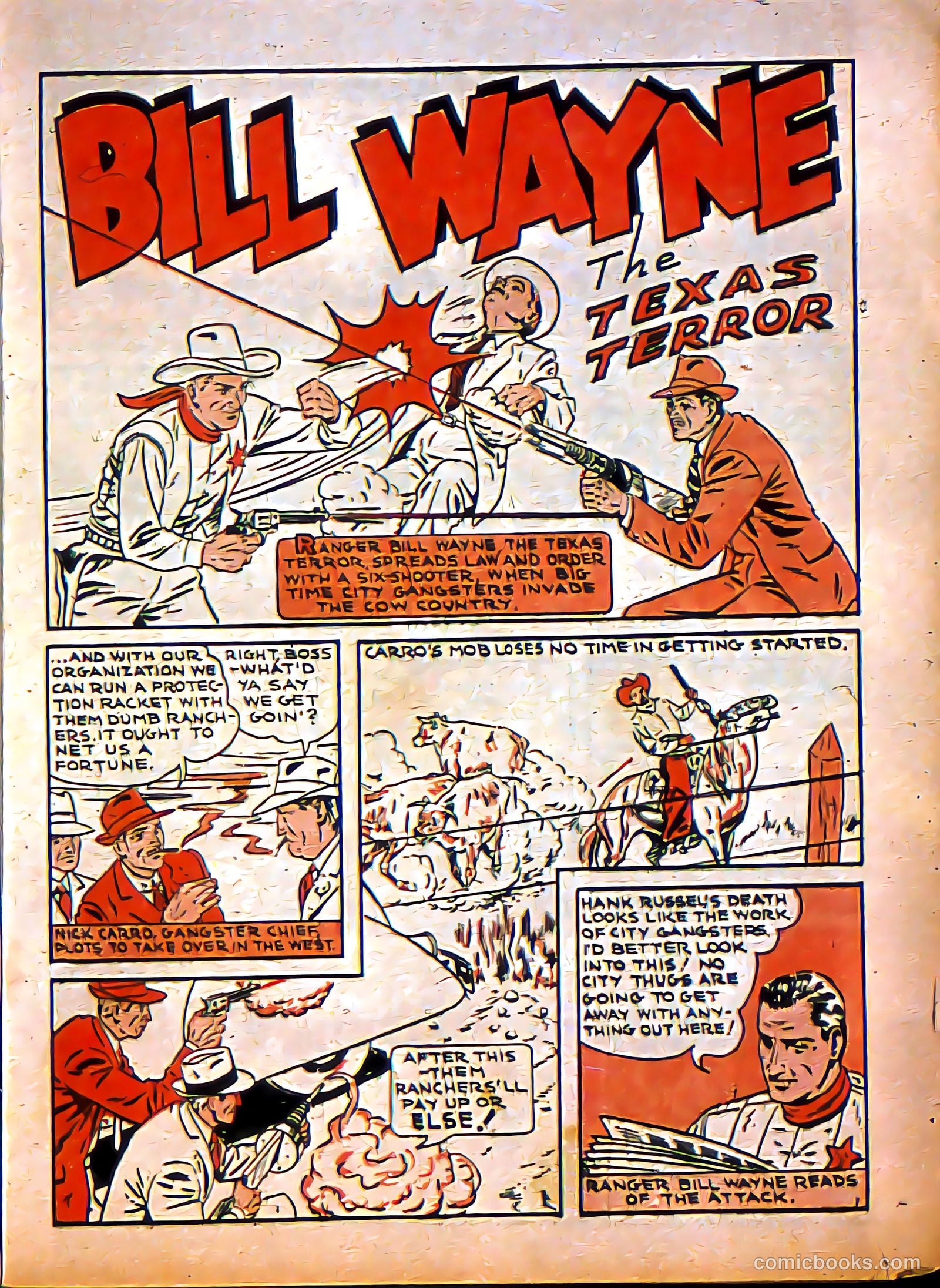bill wayne the texas terror fixed #nn — page 24 of 37