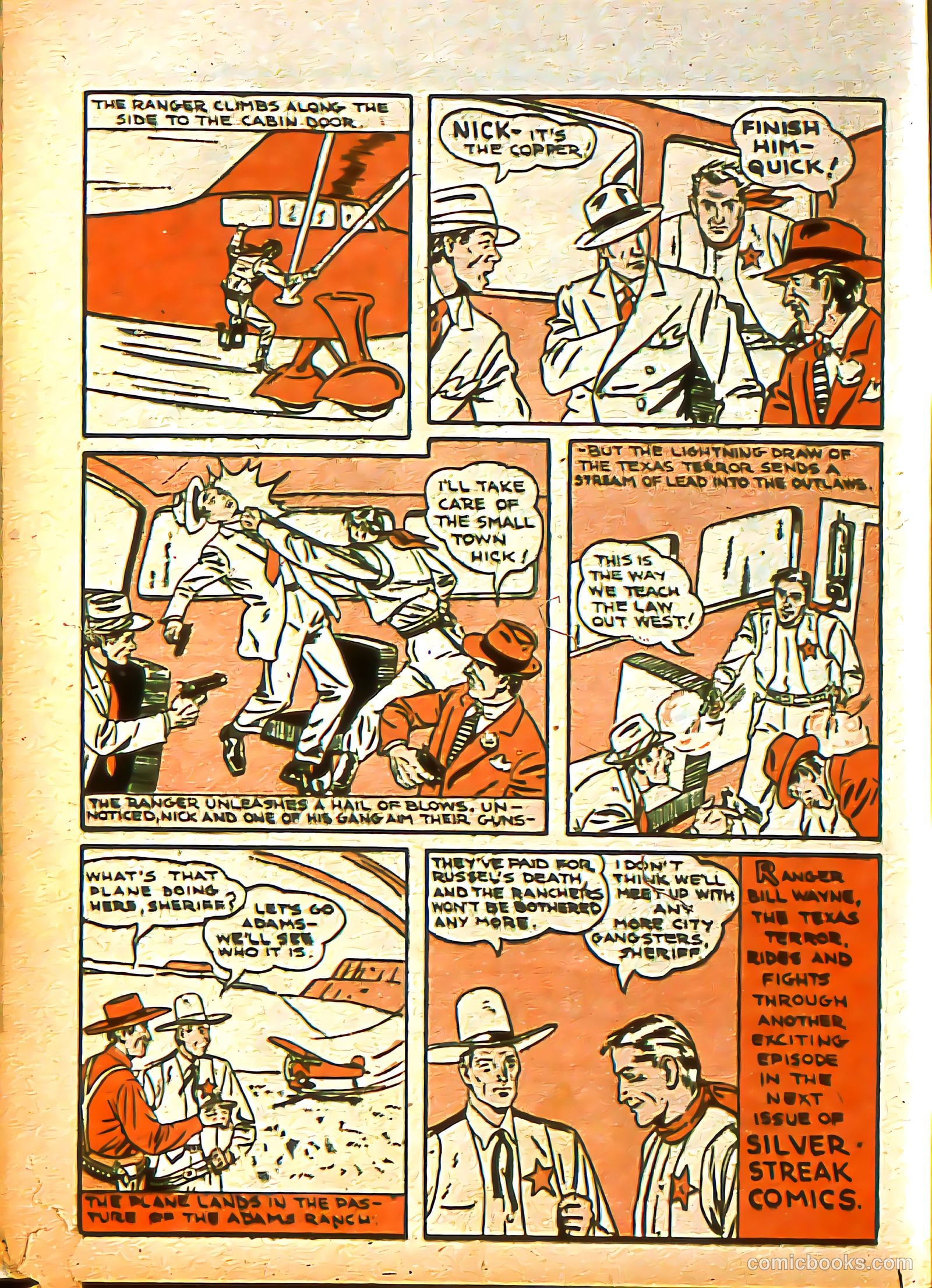 bill wayne the texas terror fixed #nn — page 29 of 37