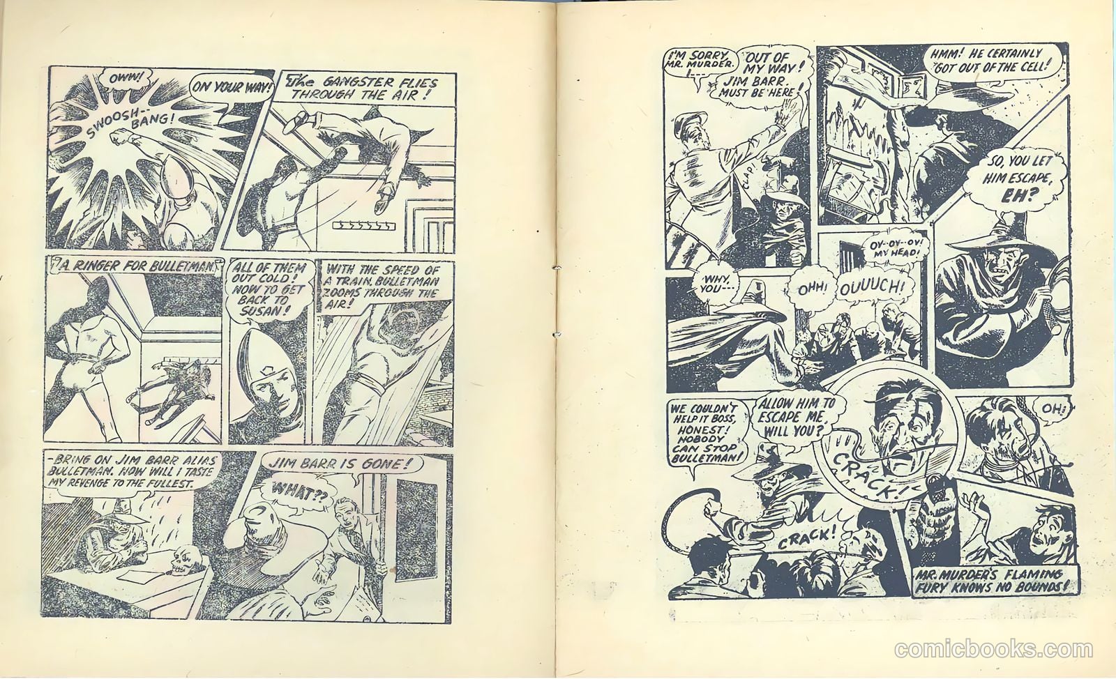 Mighty Midget Comics: Bulletman #1 (1942) — page 5 of 18