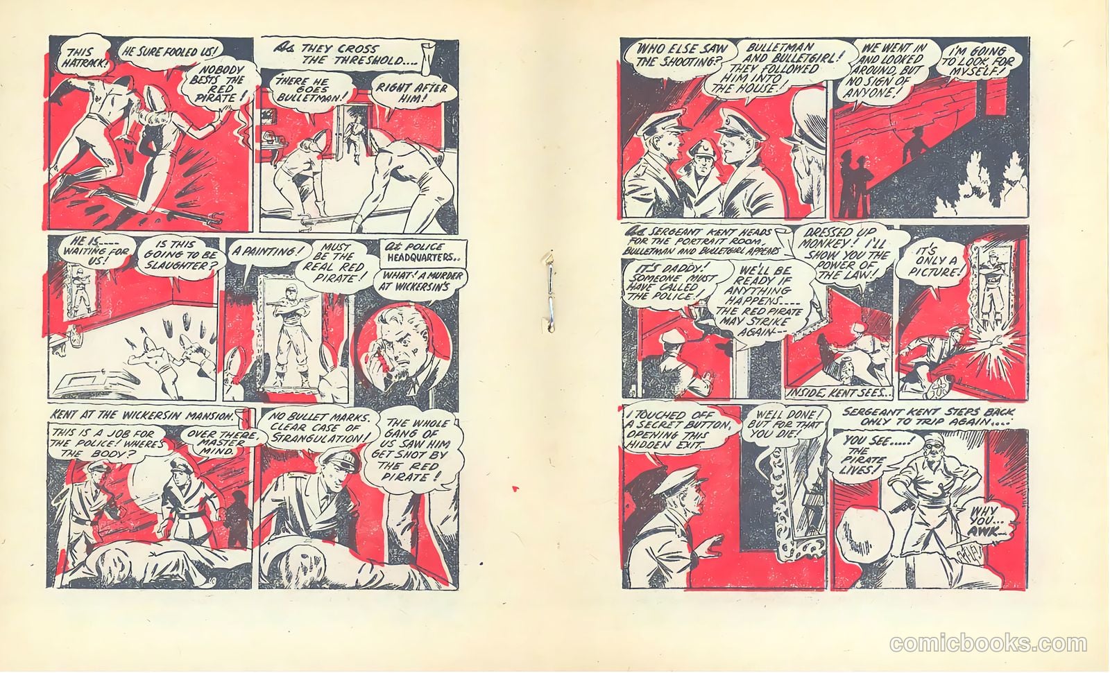 Mighty Midget Comics: Bulletman #1 (1942) — page 10 of 18