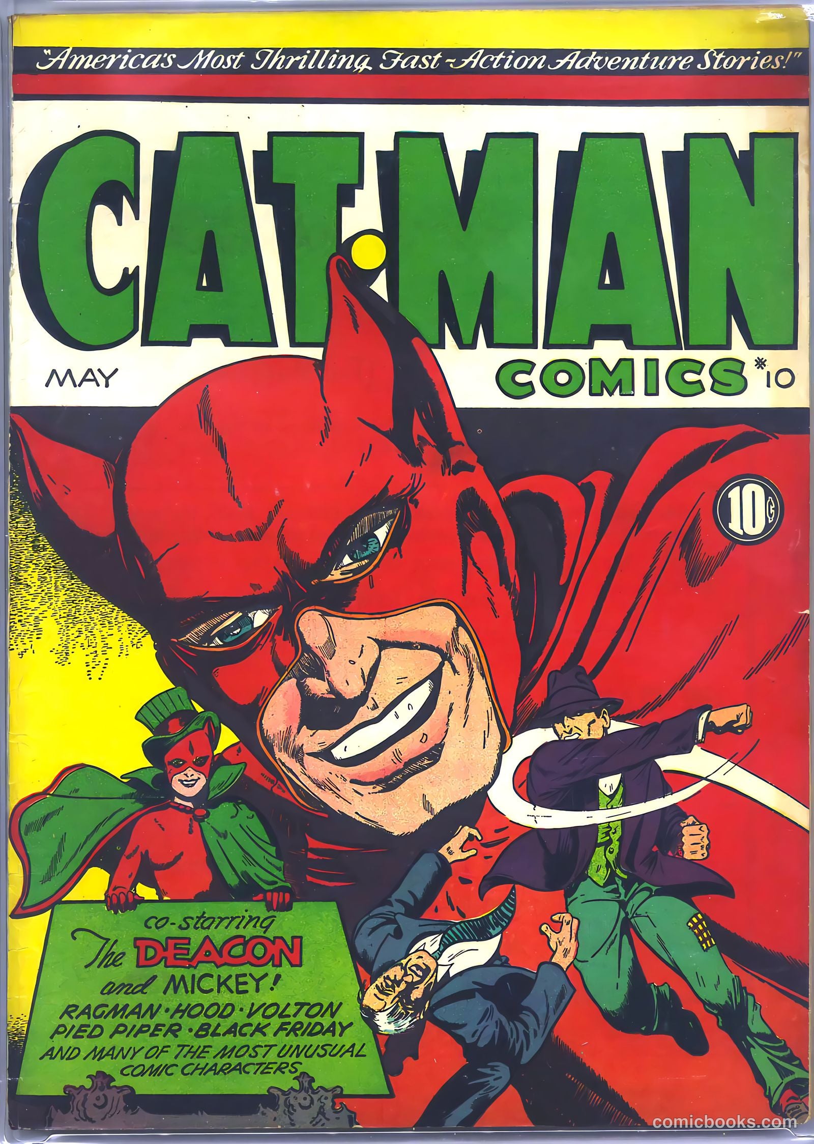 Cat-Man Comics #10