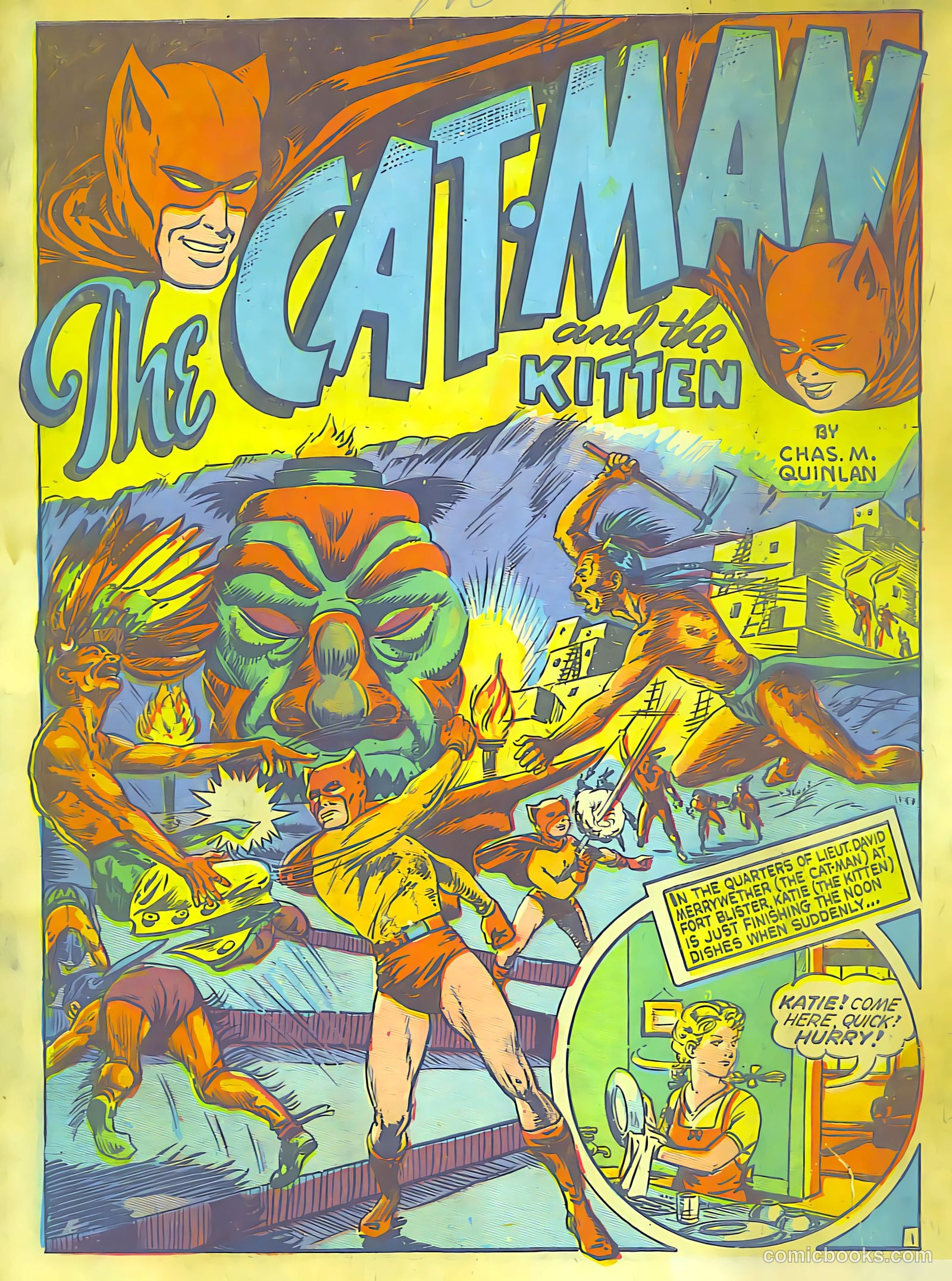 Cat-Man Comics #10 (1941) — page 3 of 68