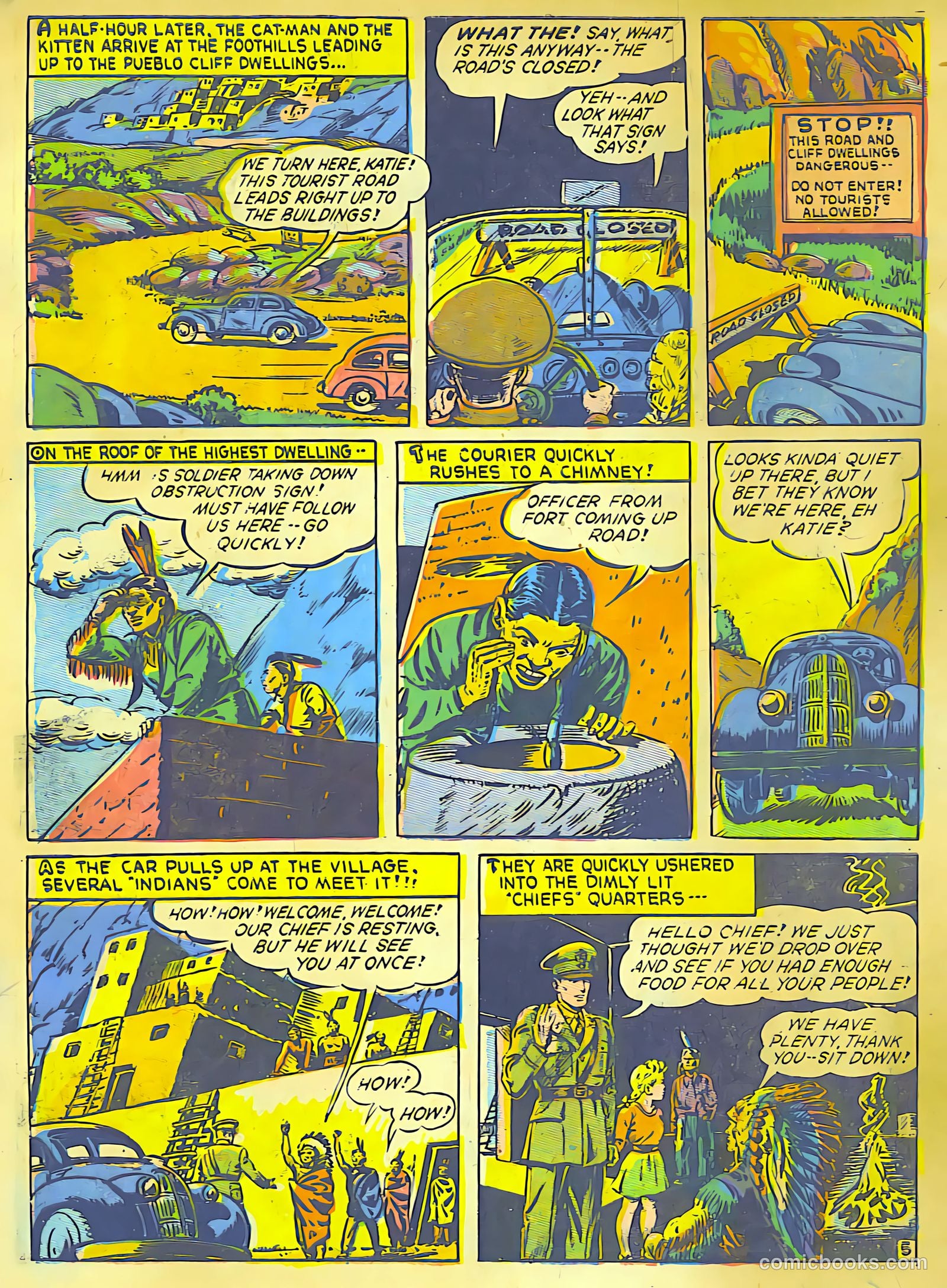 Cat-Man Comics #10 (1941) — page 7 of 68