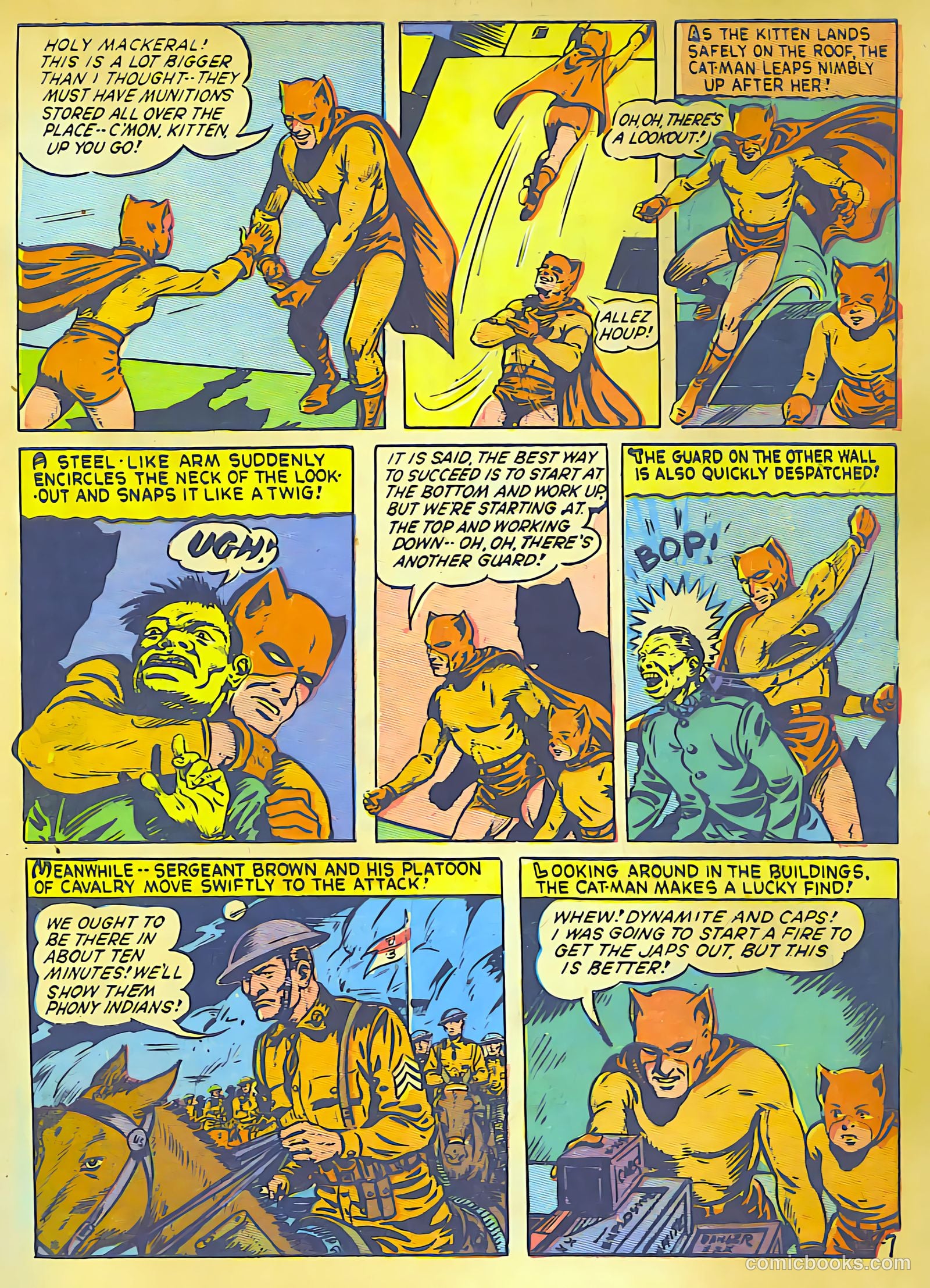 Cat-Man Comics #10 (1941) — page 9 of 68