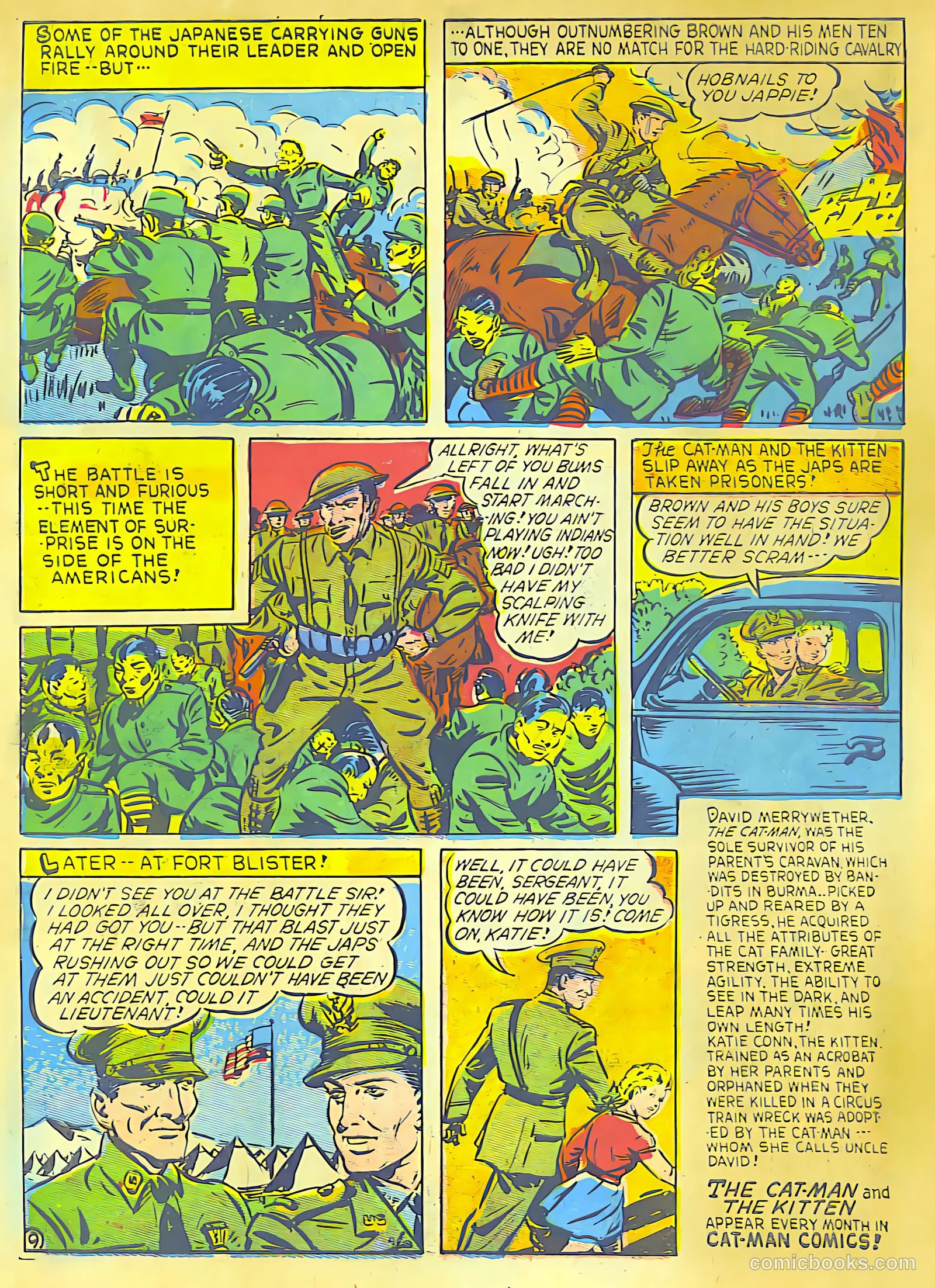 Cat-Man Comics #10 (1941) — page 11 of 68