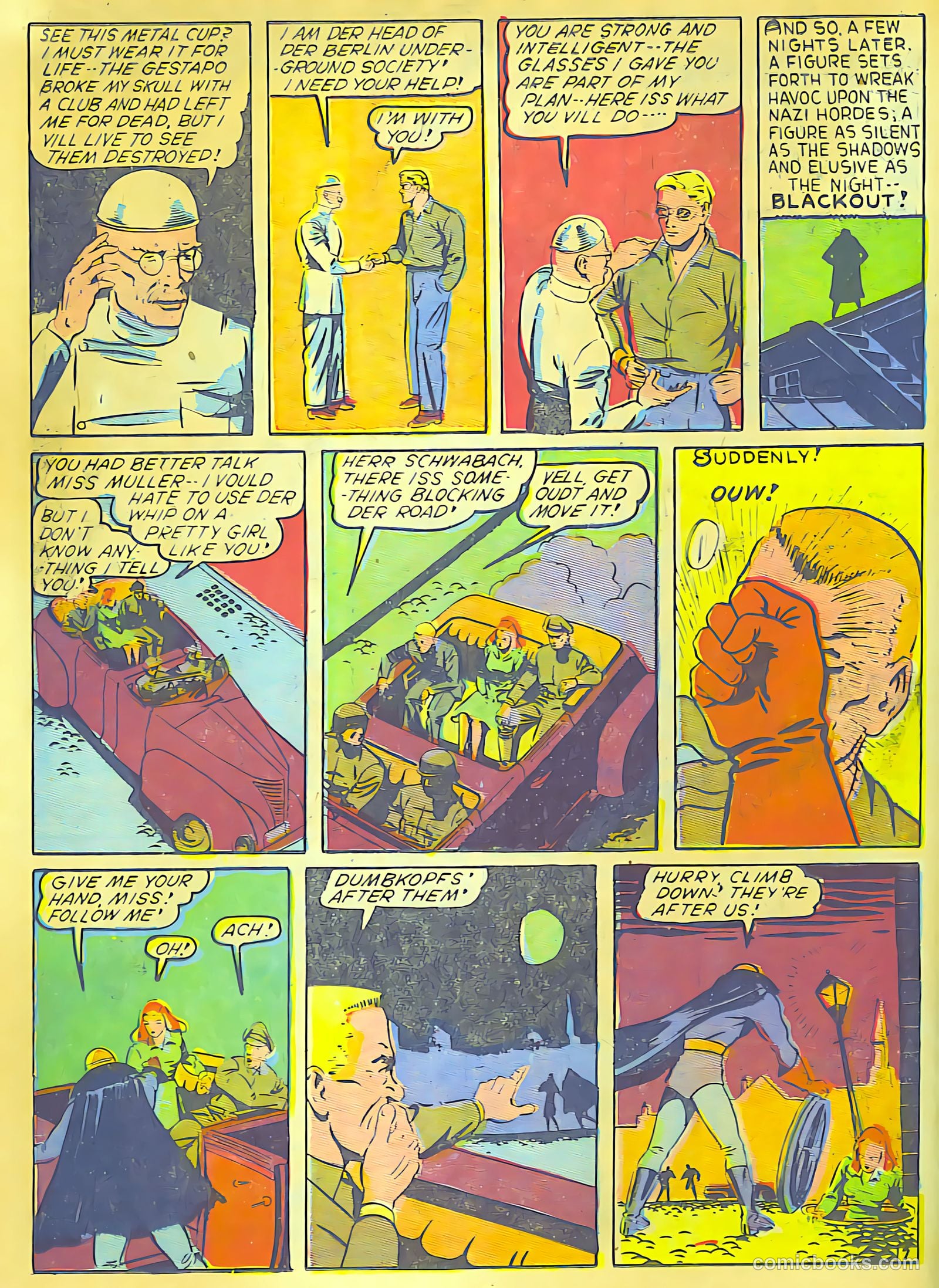 Cat-Man Comics #10 (1941) — page 32 of 68