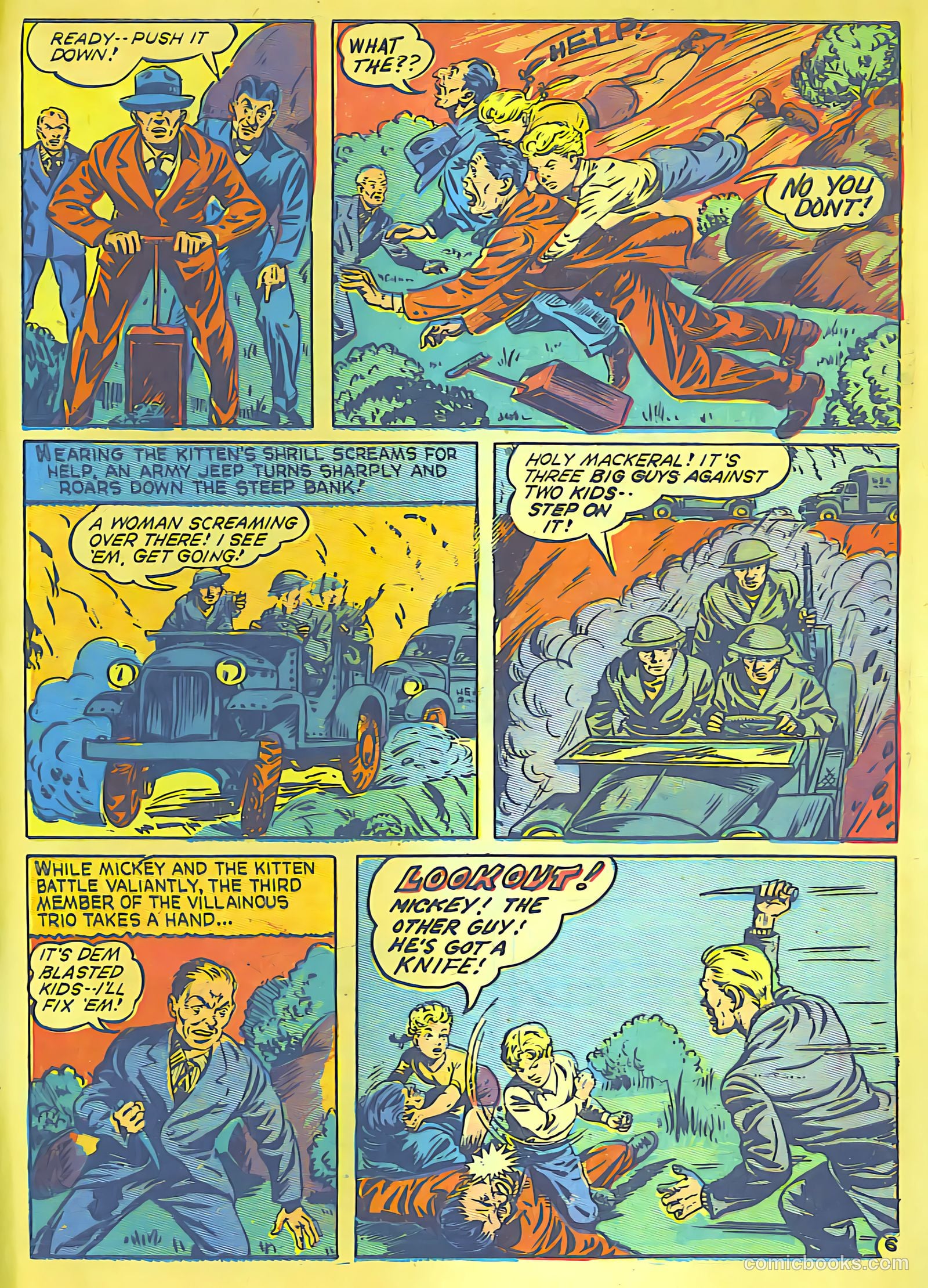 Cat-Man Comics #10 (1941) — page 57 of 68