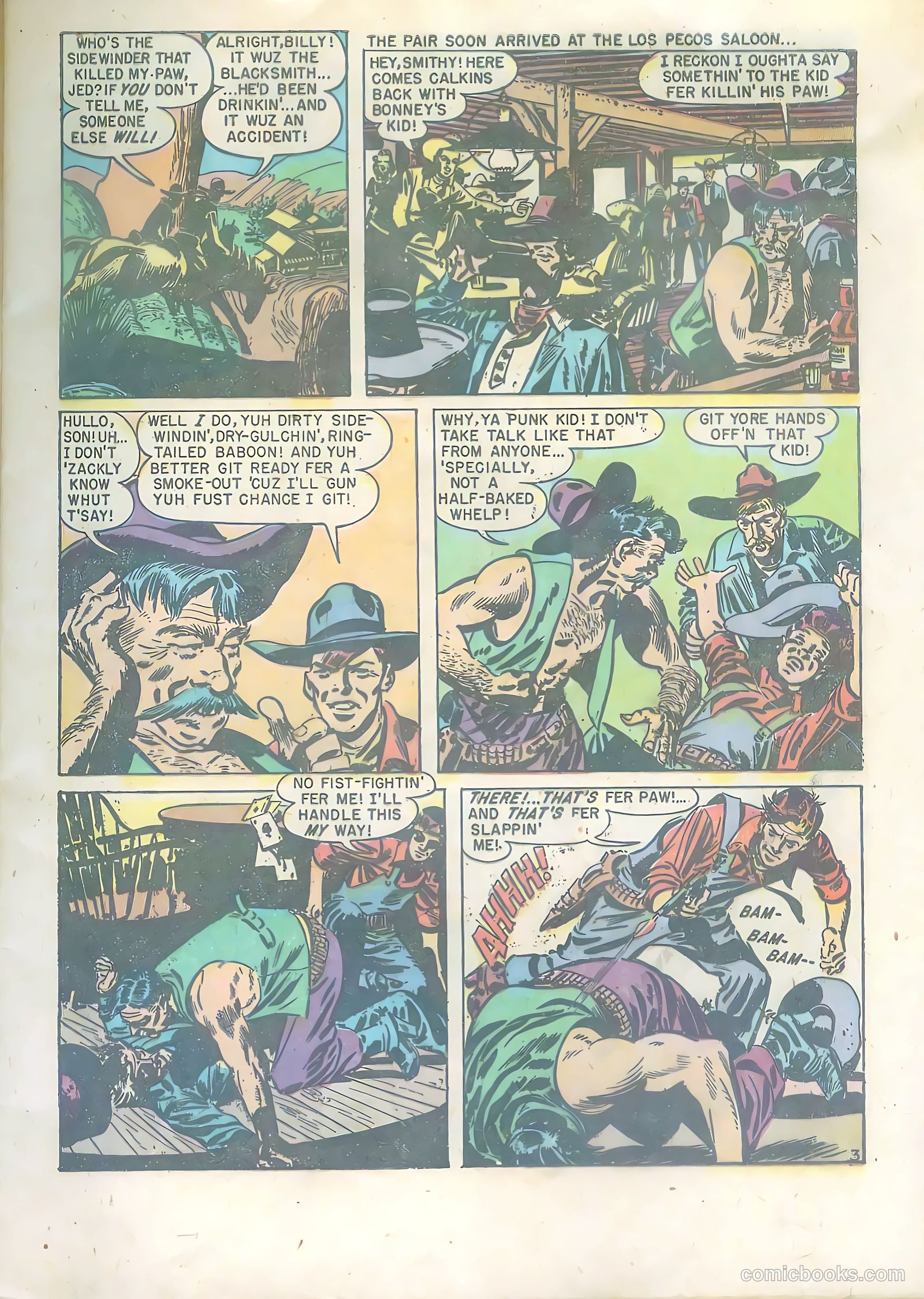 Western Fighters v1 #2 — page 5 of 52