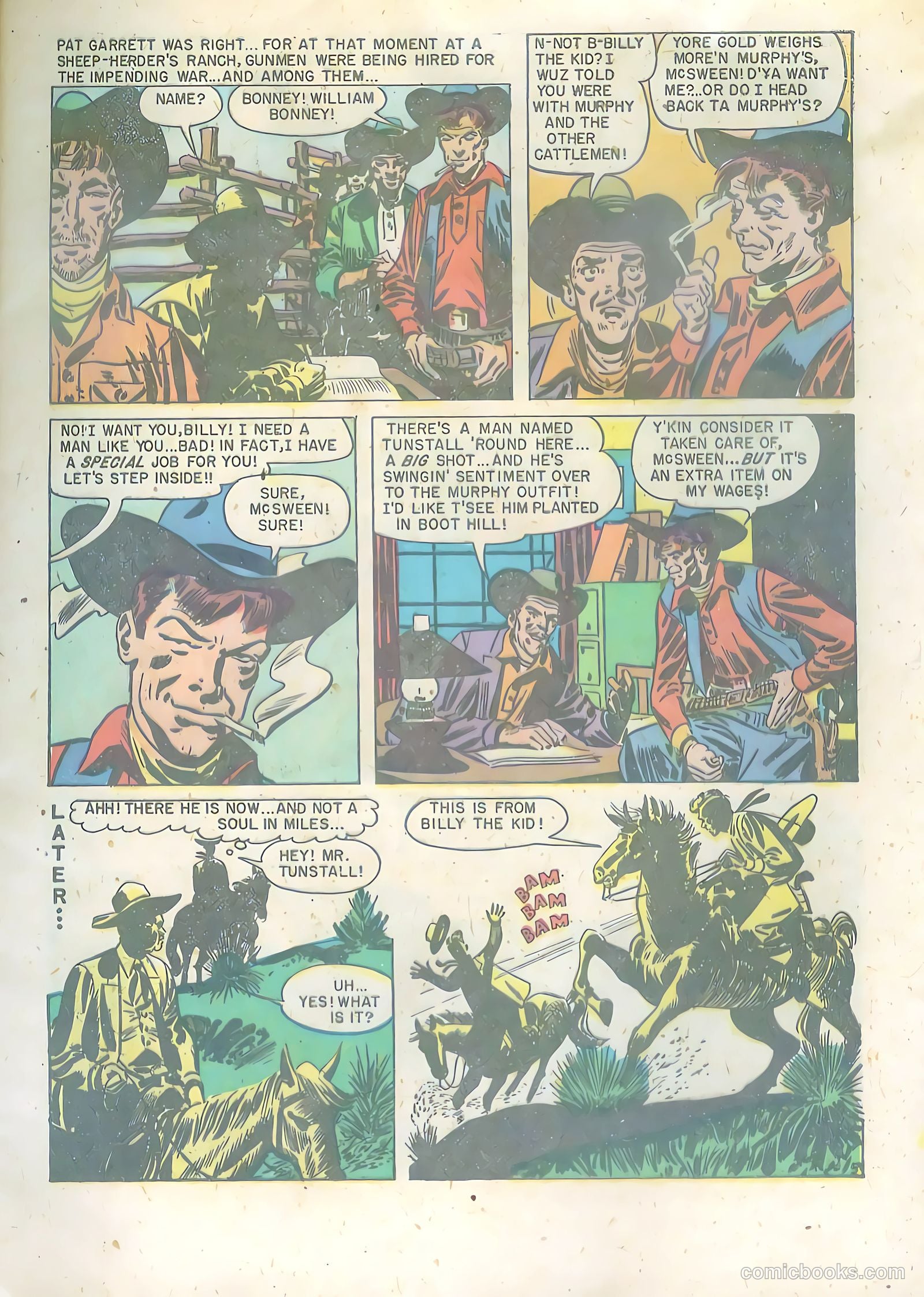 Western Fighters v1 #2 — page 7 of 52