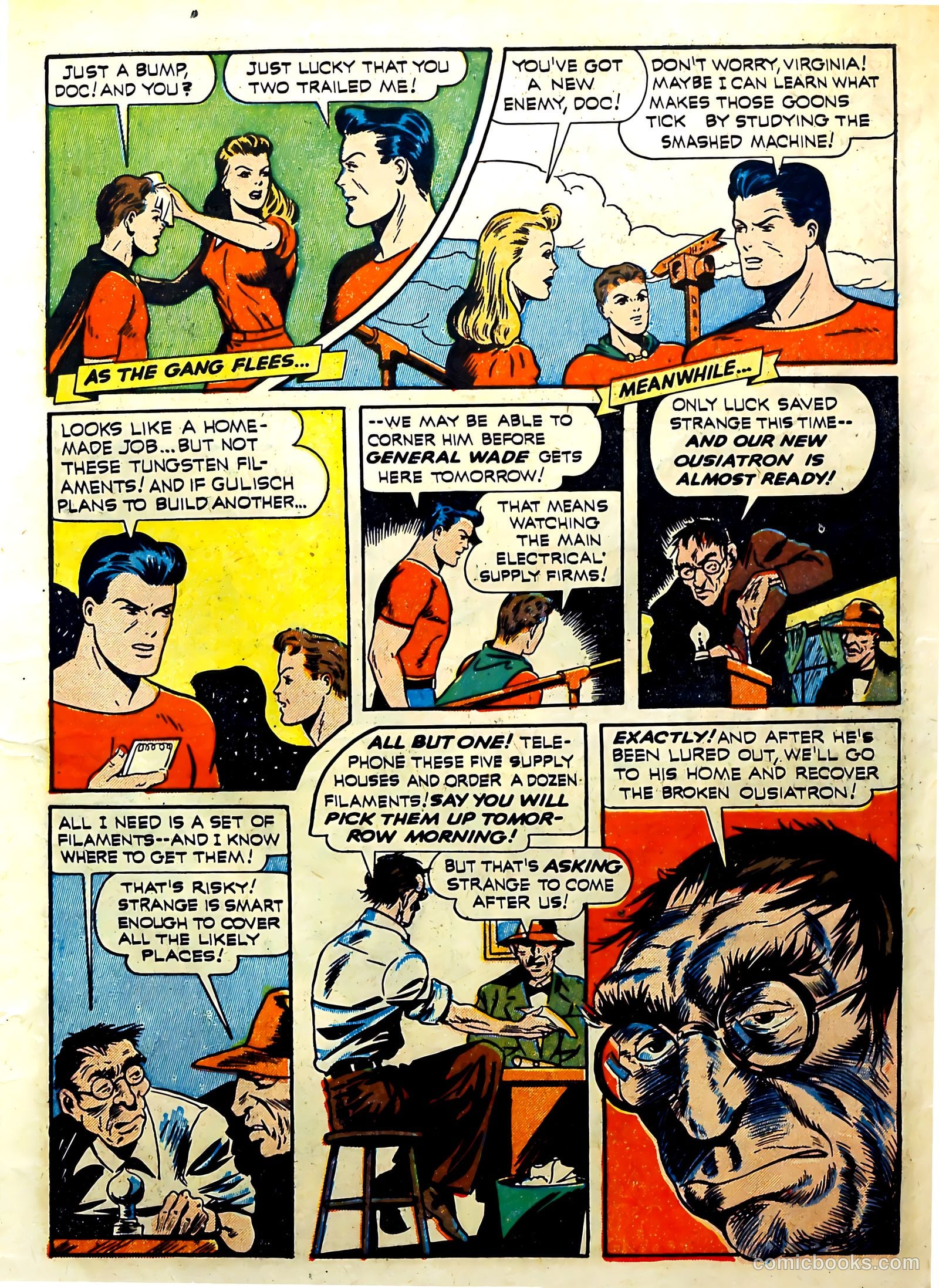 Thrilling Comics #28 (1940) — page 7 of 68