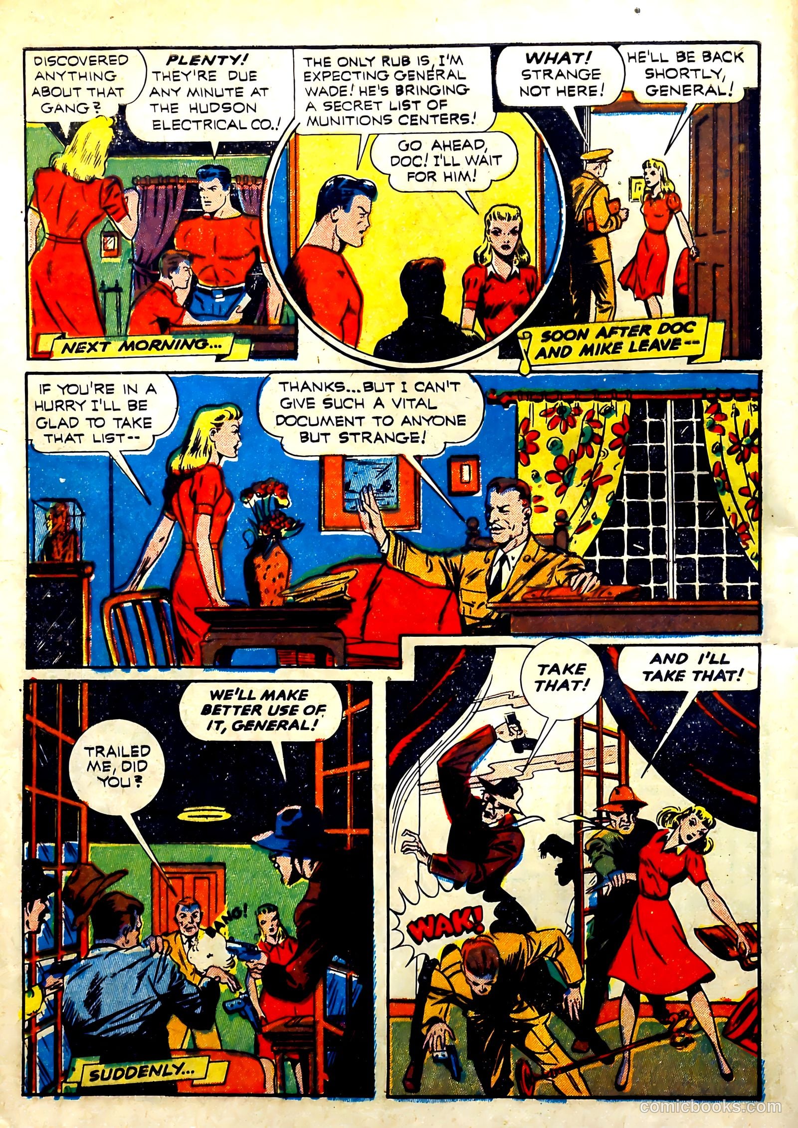 Thrilling Comics #28 (1940) — page 8 of 68