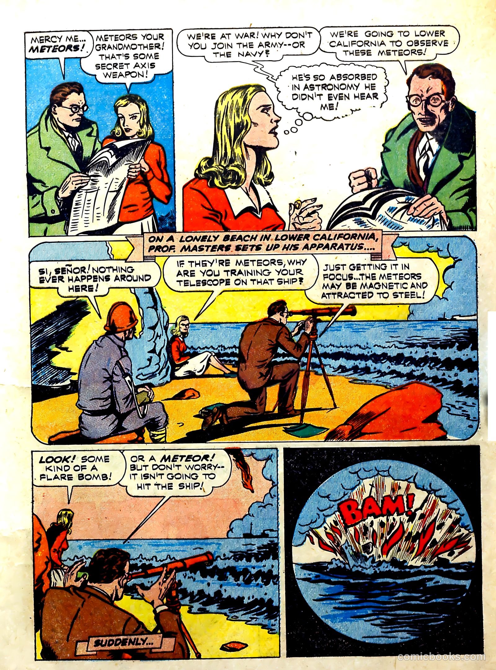 Thrilling Comics #28 (1940) — page 17 of 68