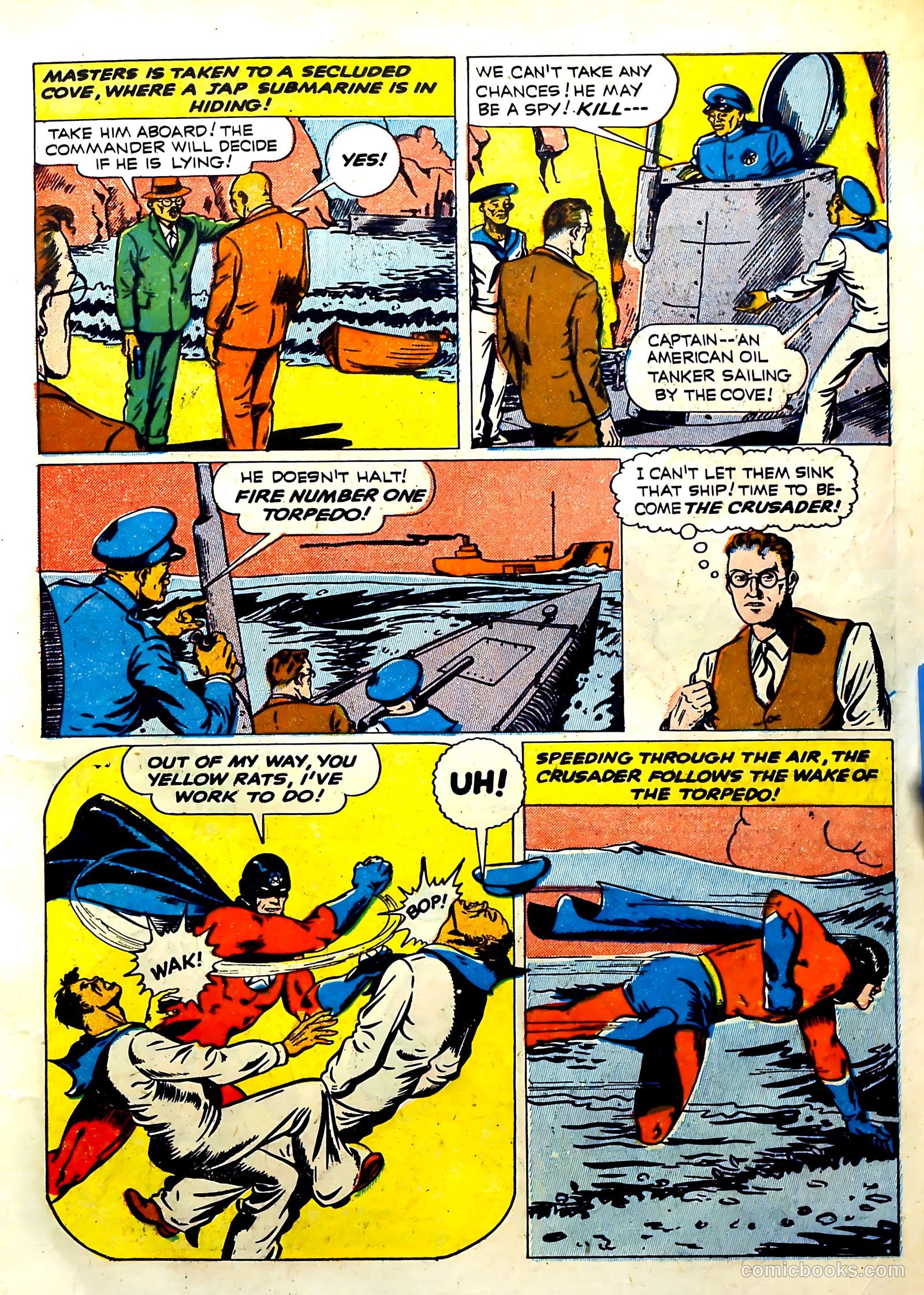 Thrilling Comics #28 (1940) — page 19 of 68
