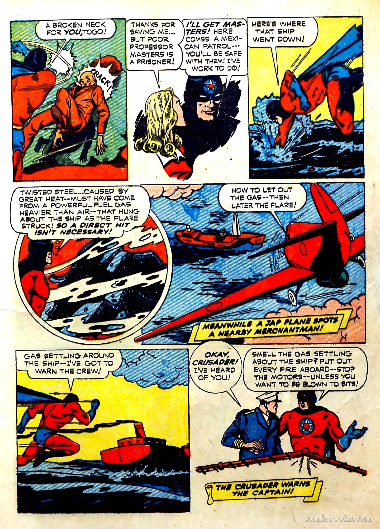 Thrilling Comics #28 (1940) — page 21 of 68