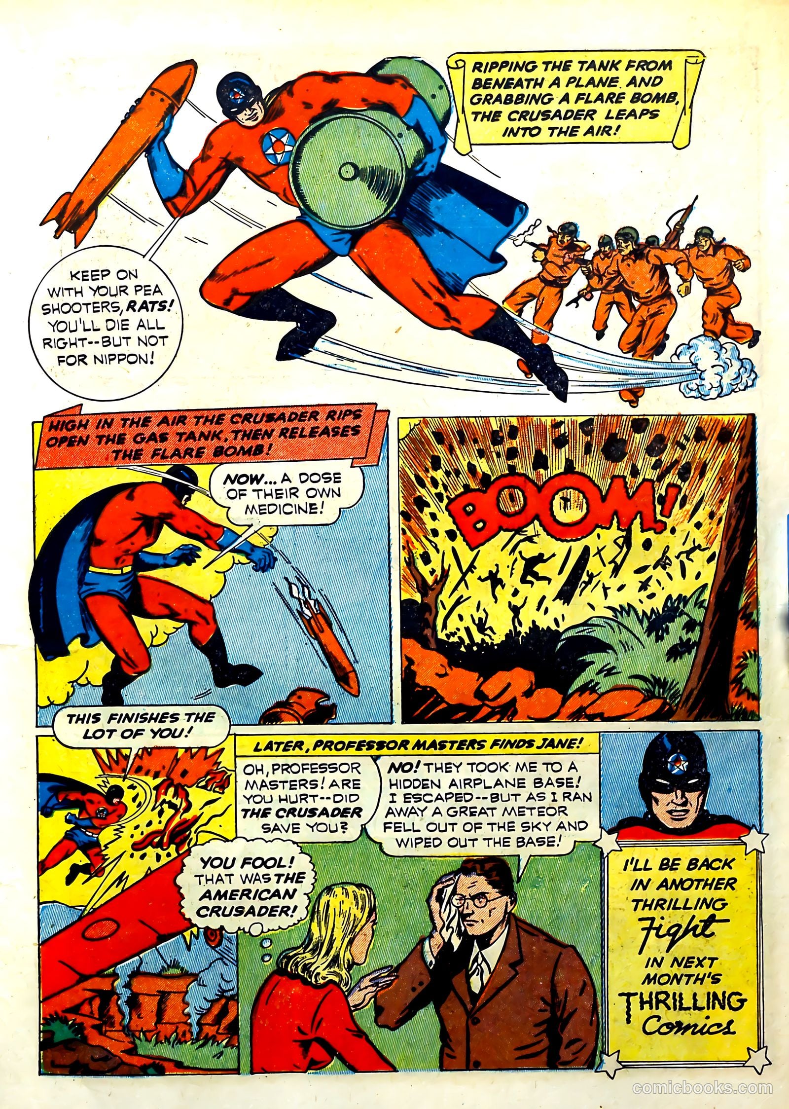Thrilling Comics #28 (1940) — page 23 of 68