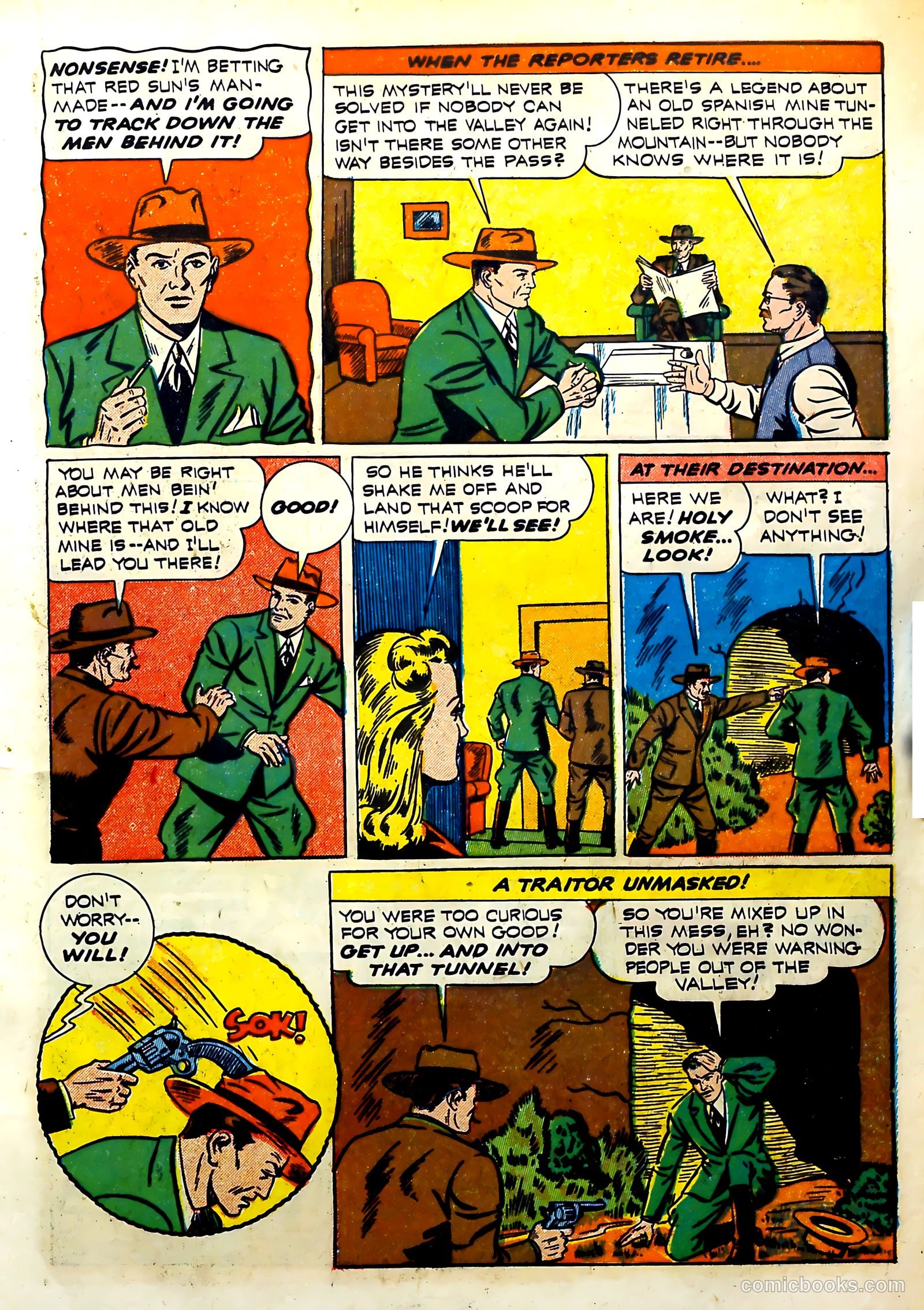 Thrilling Comics #28 (1940) — page 27 of 68