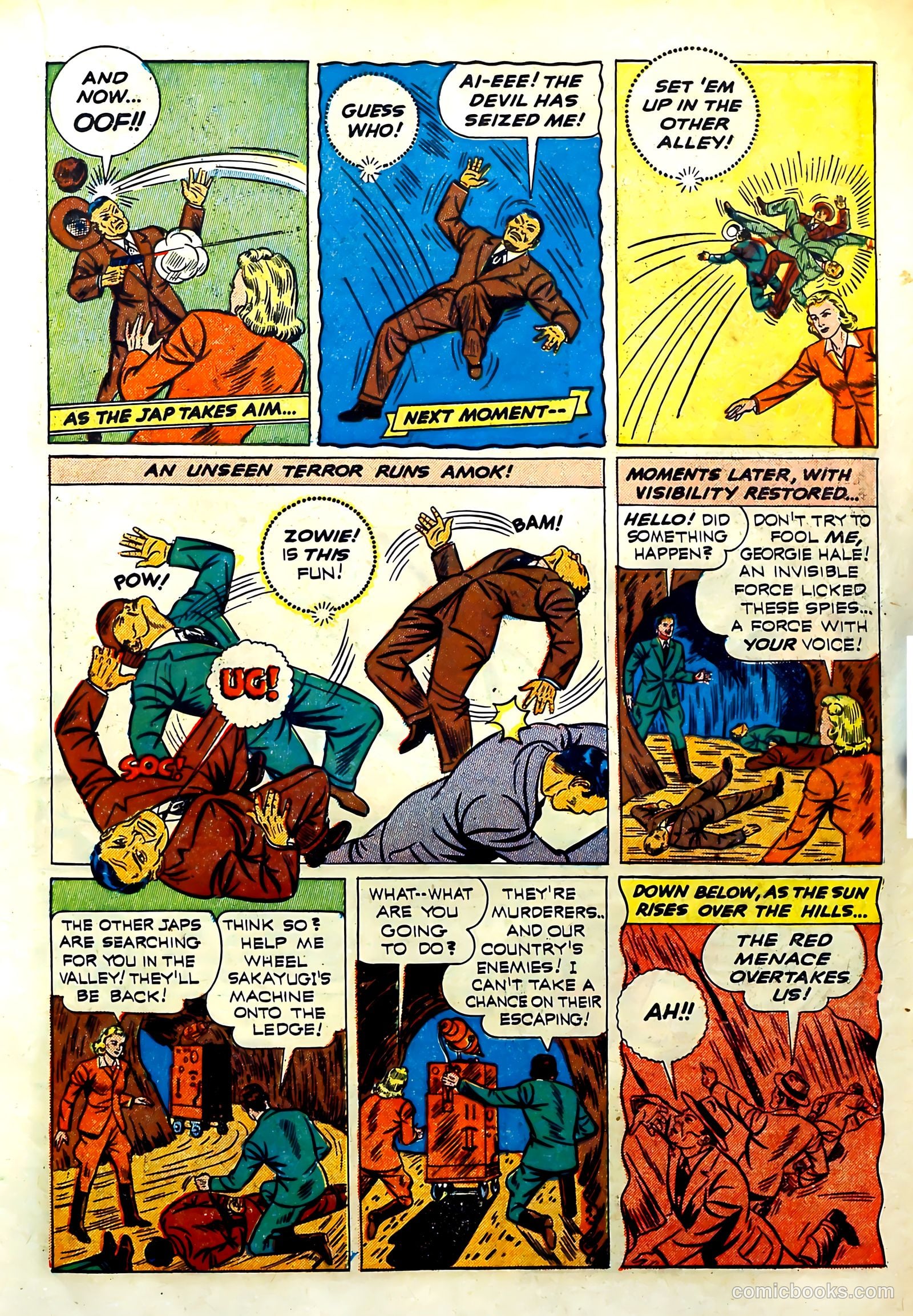 Thrilling Comics #28 (1940) — page 31 of 68