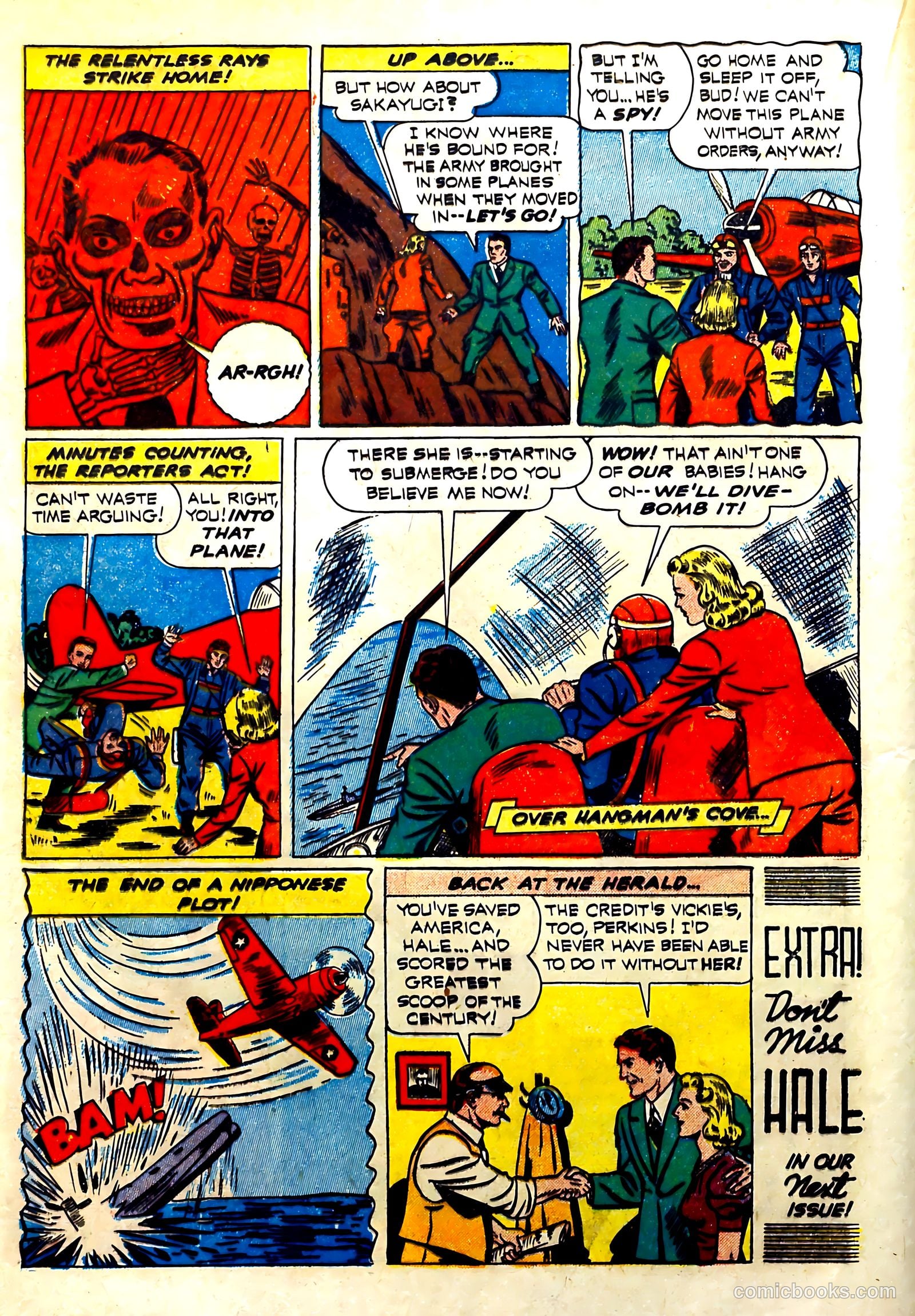 Thrilling Comics #28 (1940) — page 32 of 68