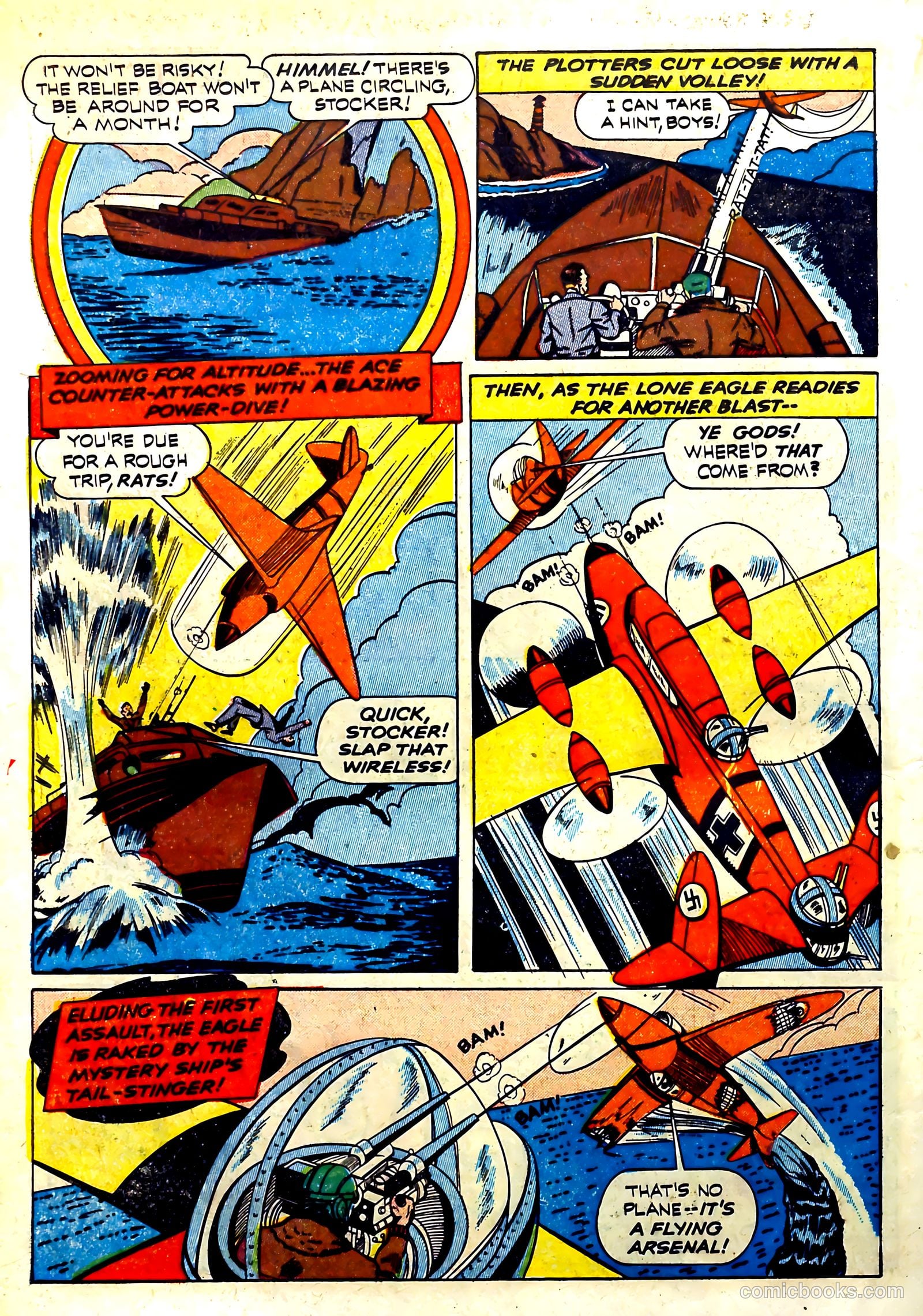 Thrilling Comics #28 (1940) — page 34 of 68