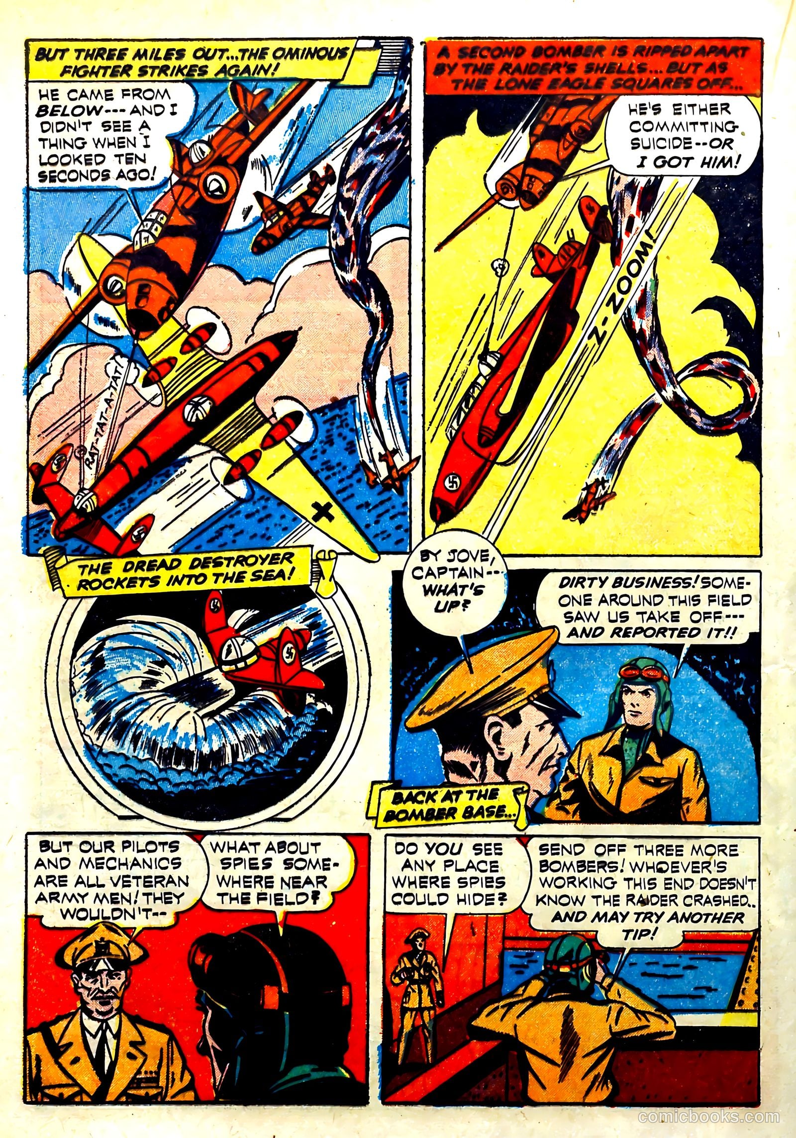 Thrilling Comics #28 (1940) — page 36 of 68