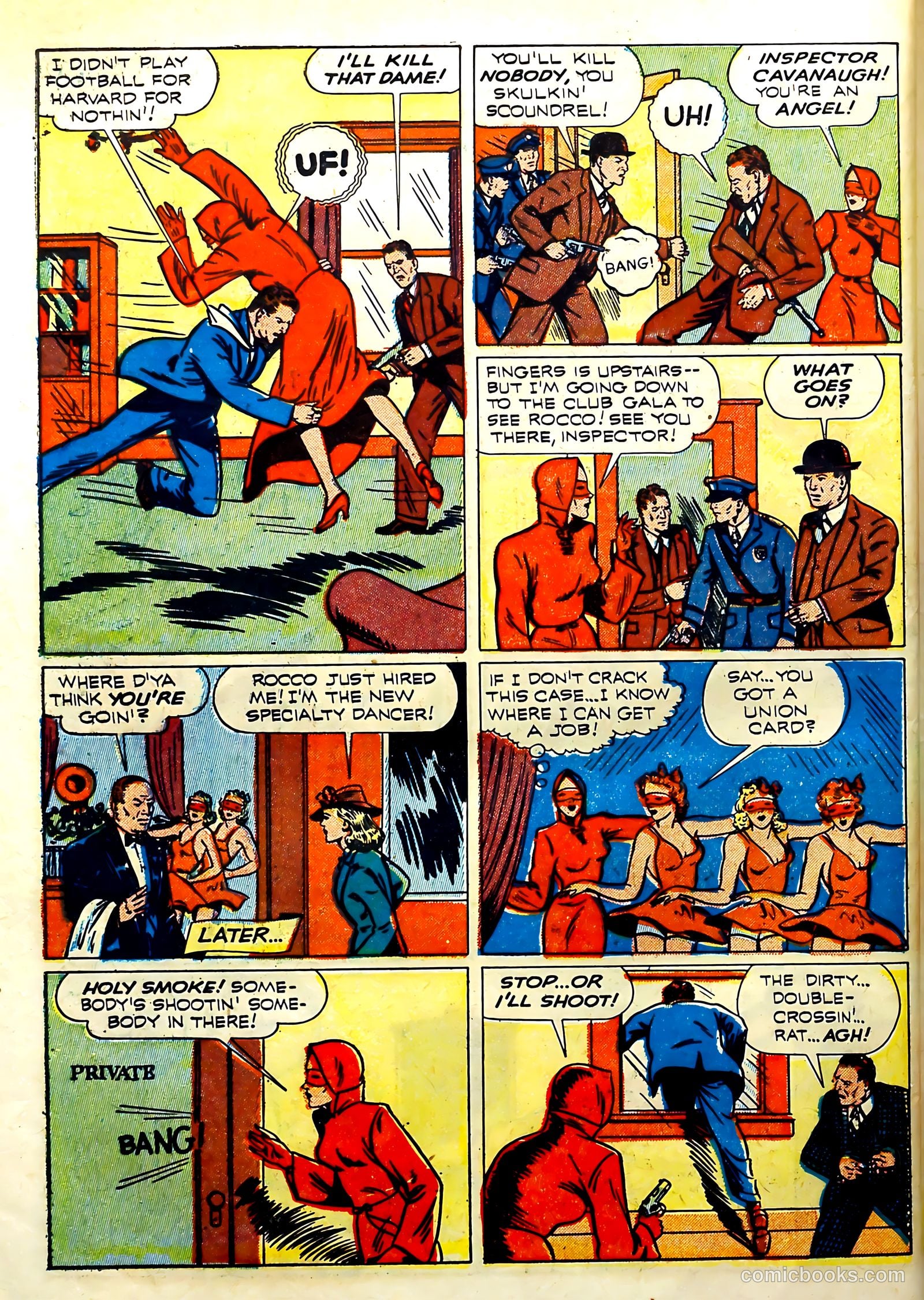 Thrilling Comics #28 (1940) — page 58 of 68