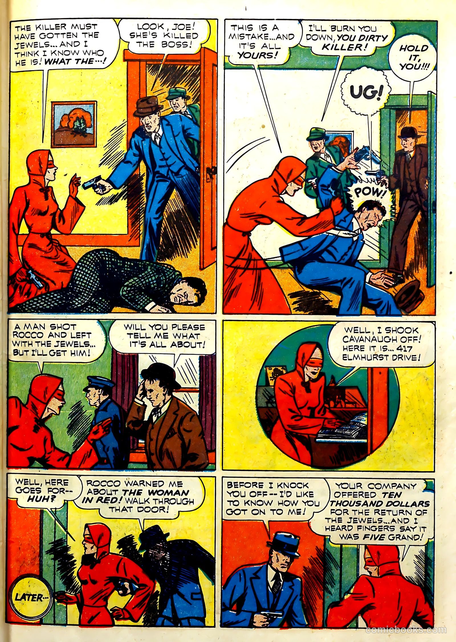 Thrilling Comics #28 (1940) — page 59 of 68