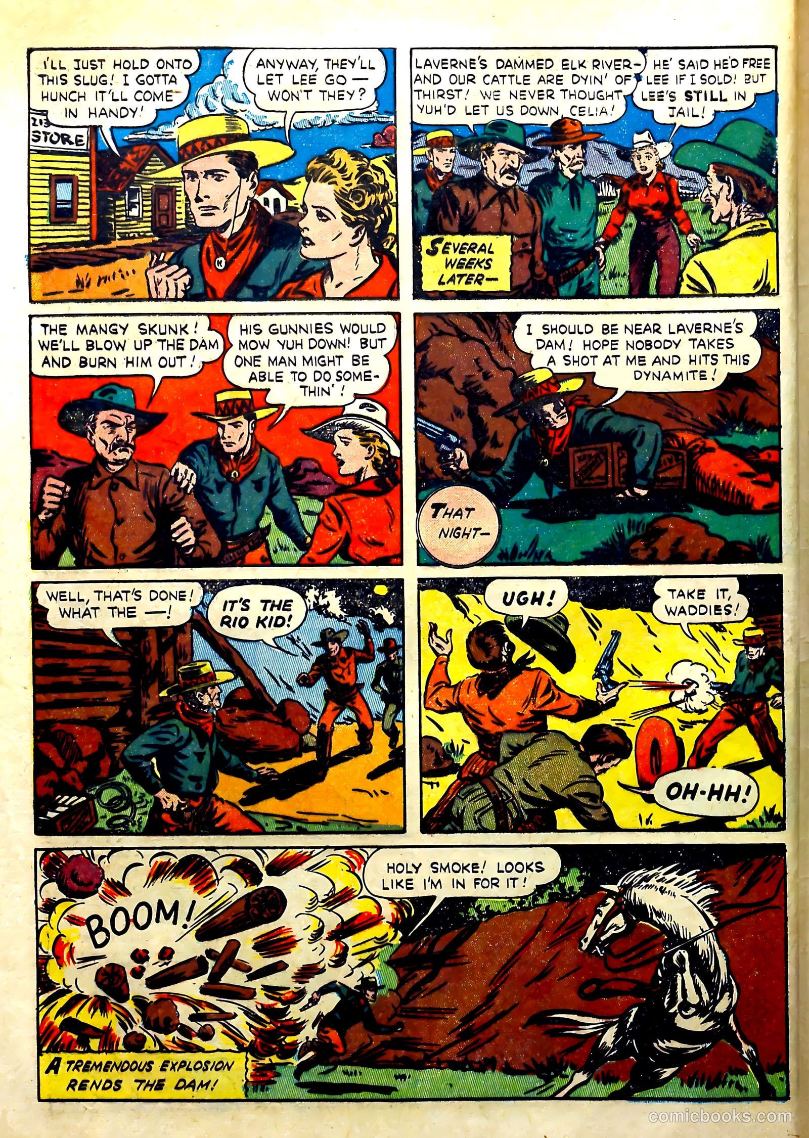 Thrilling Comics #28 (1940) — page 64 of 68