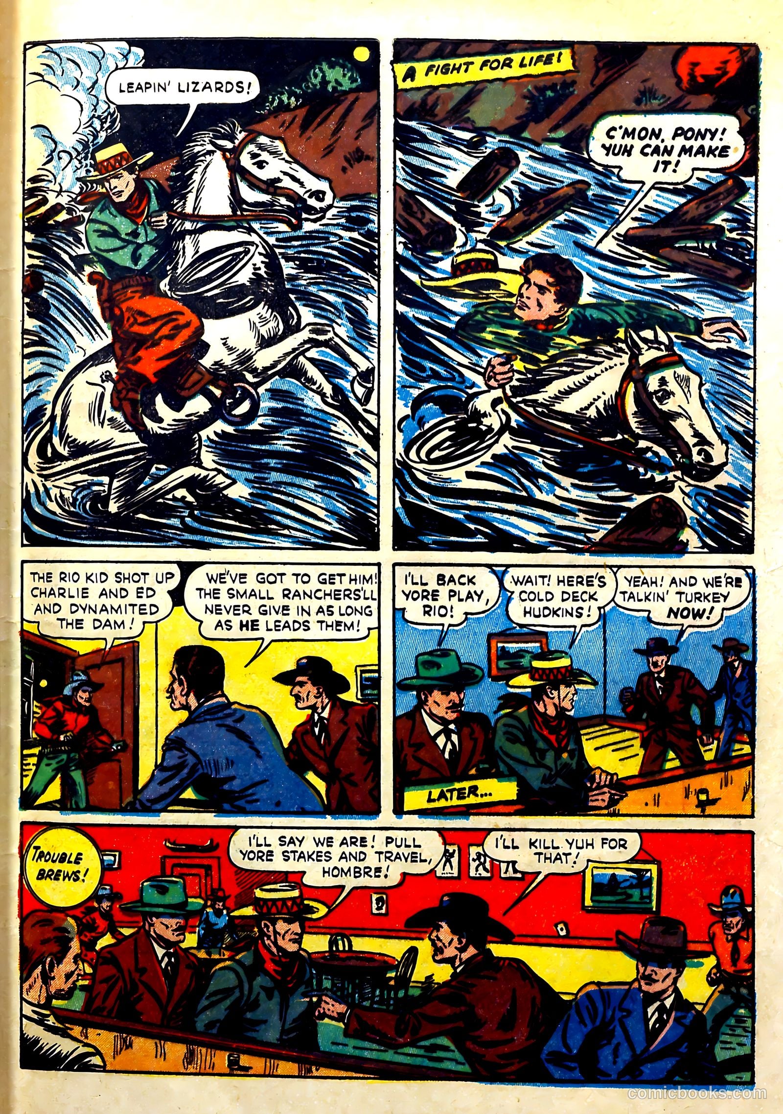 Thrilling Comics #28 (1940) — page 65 of 68