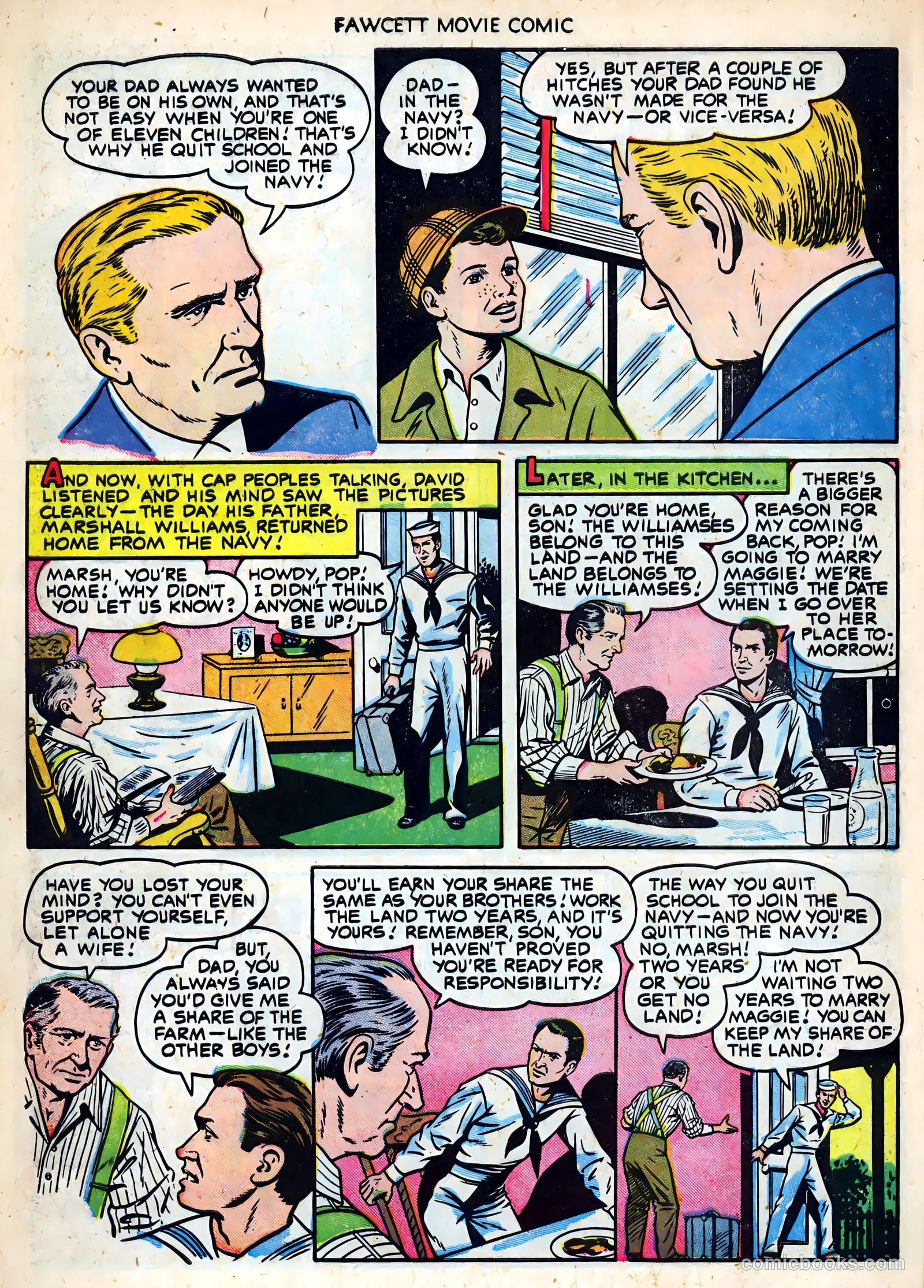 Fawcett Movie Comic 19 - Carbine Williams #1 — page 8 of 36