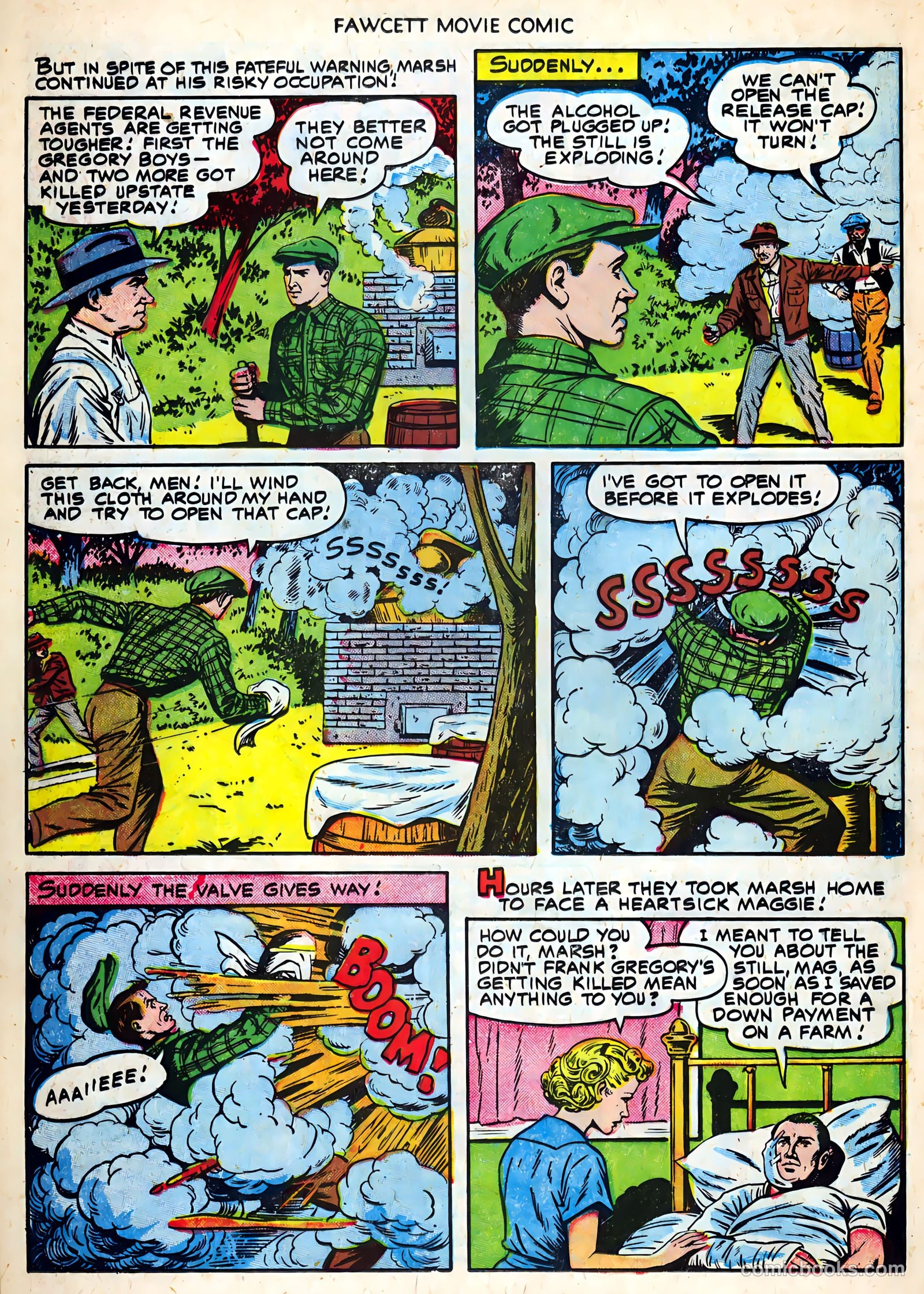 Fawcett Movie Comic 19 - Carbine Williams #1 — page 12 of 36