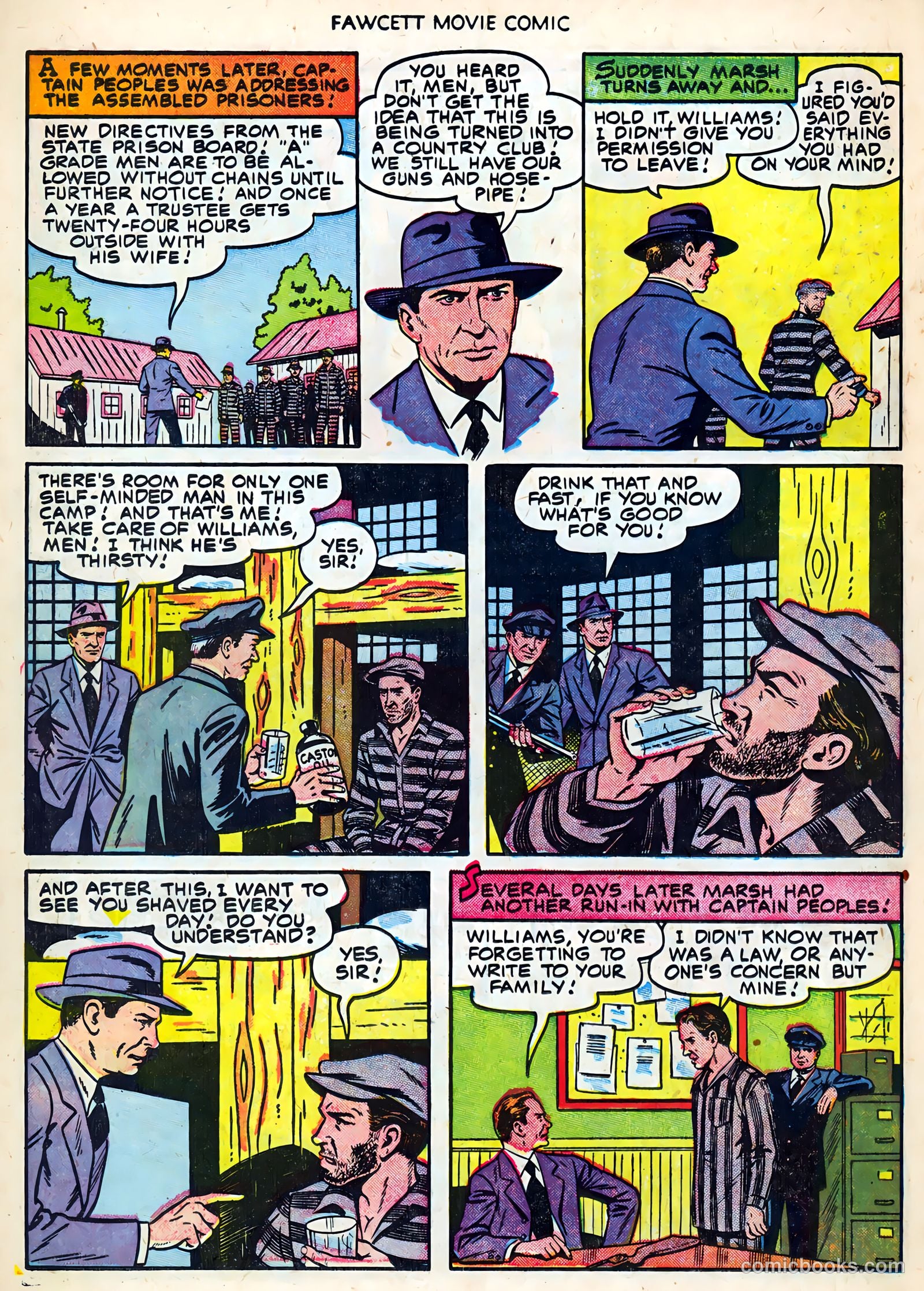 Fawcett Movie Comic 19 - Carbine Williams #1 — page 22 of 36