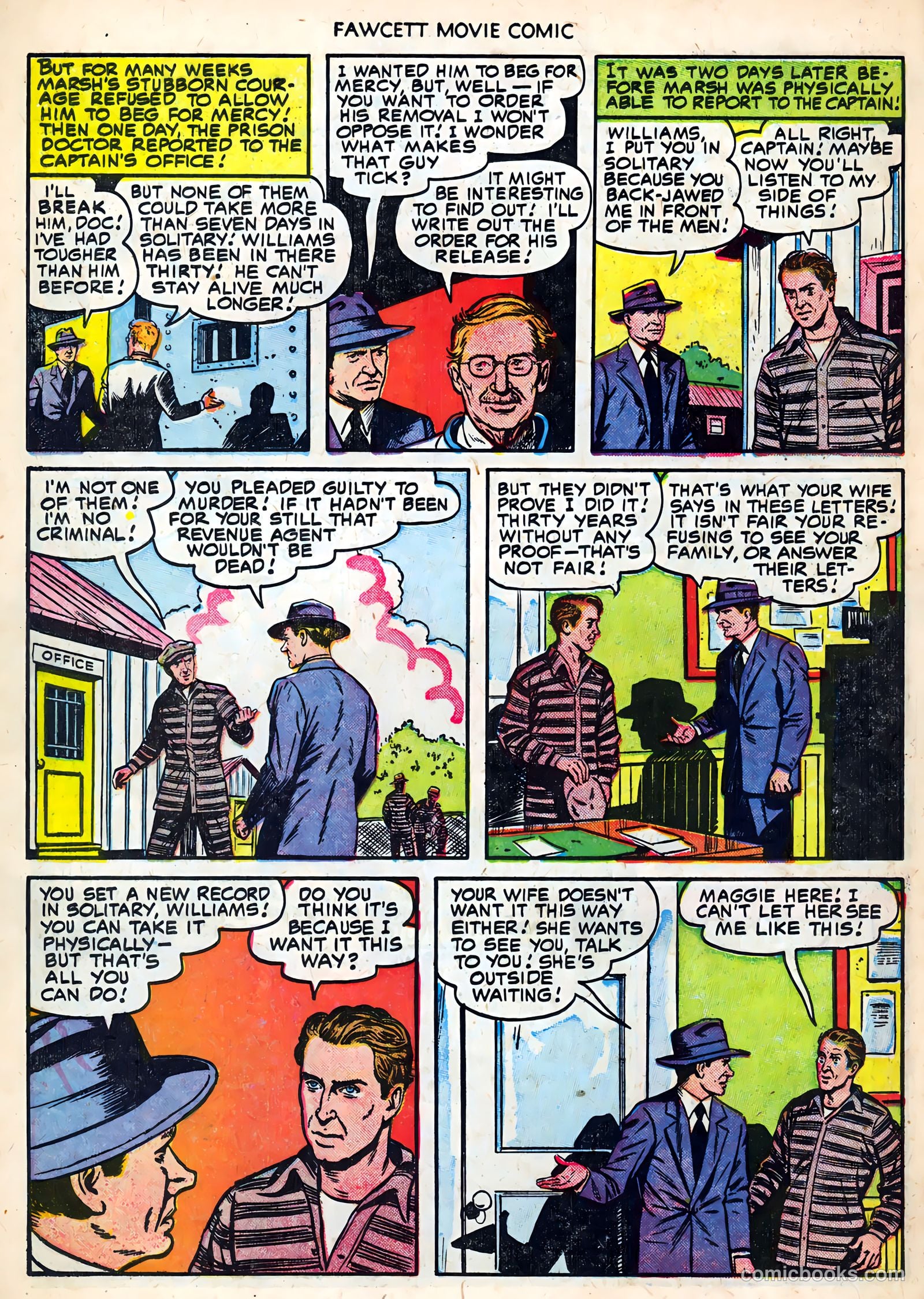 Fawcett Movie Comic 19 - Carbine Williams #1 — page 26 of 36