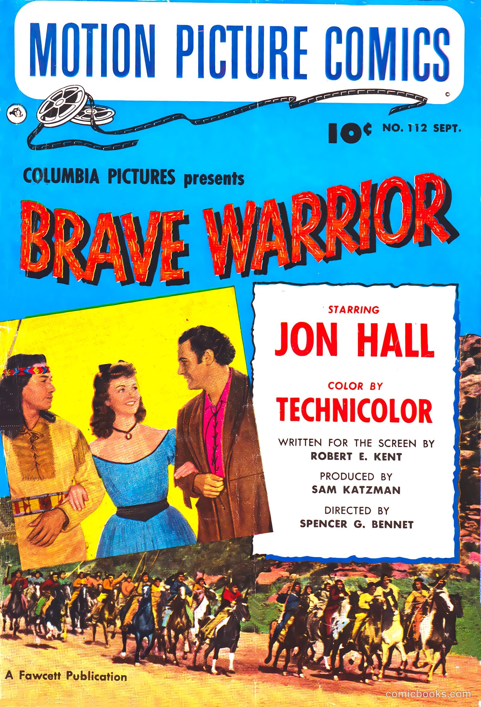 Motion Picture Comics 112 Brave Warrior #1