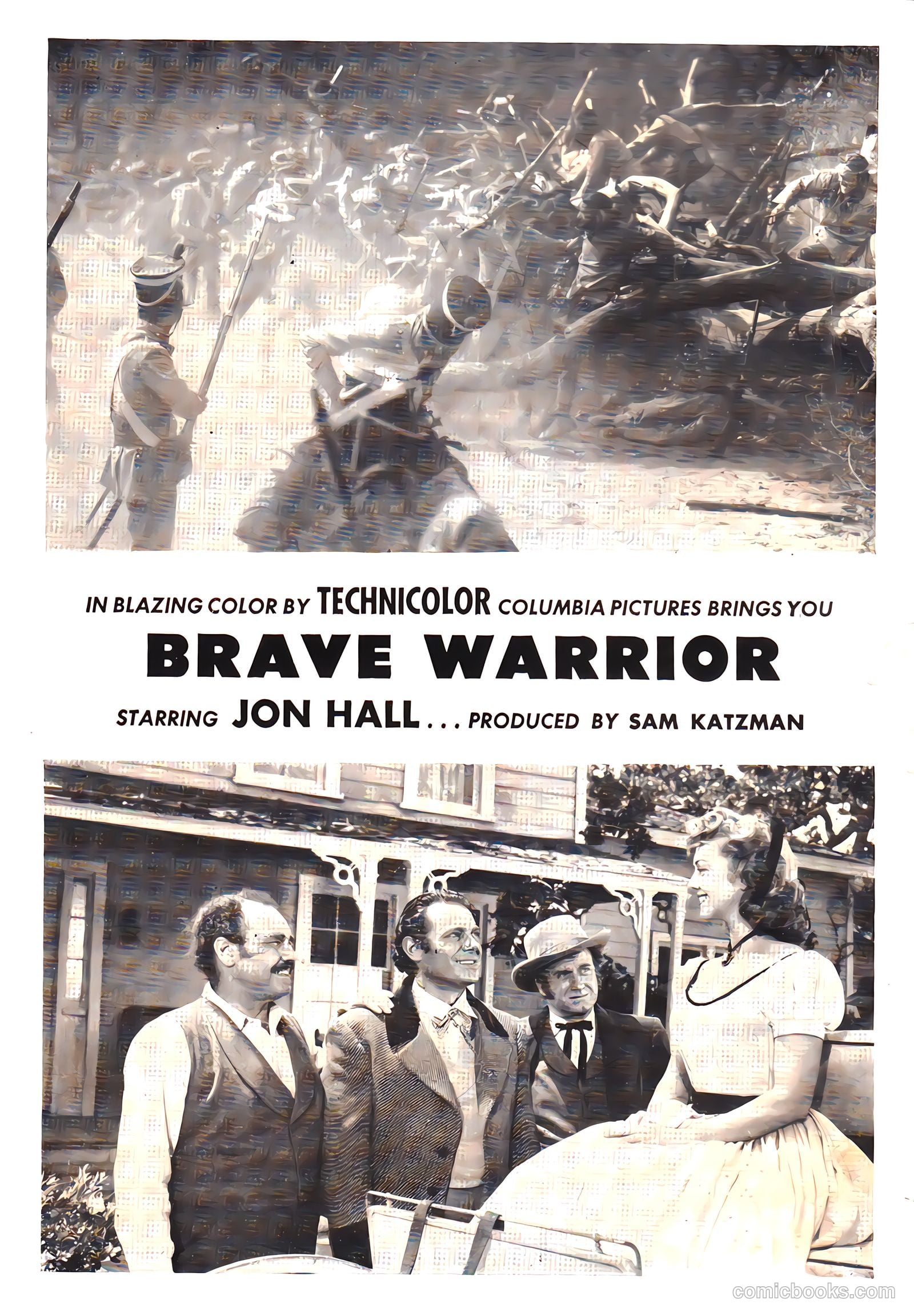 Motion Picture Comics 112 Brave Warrior #1 — page 2 of 36