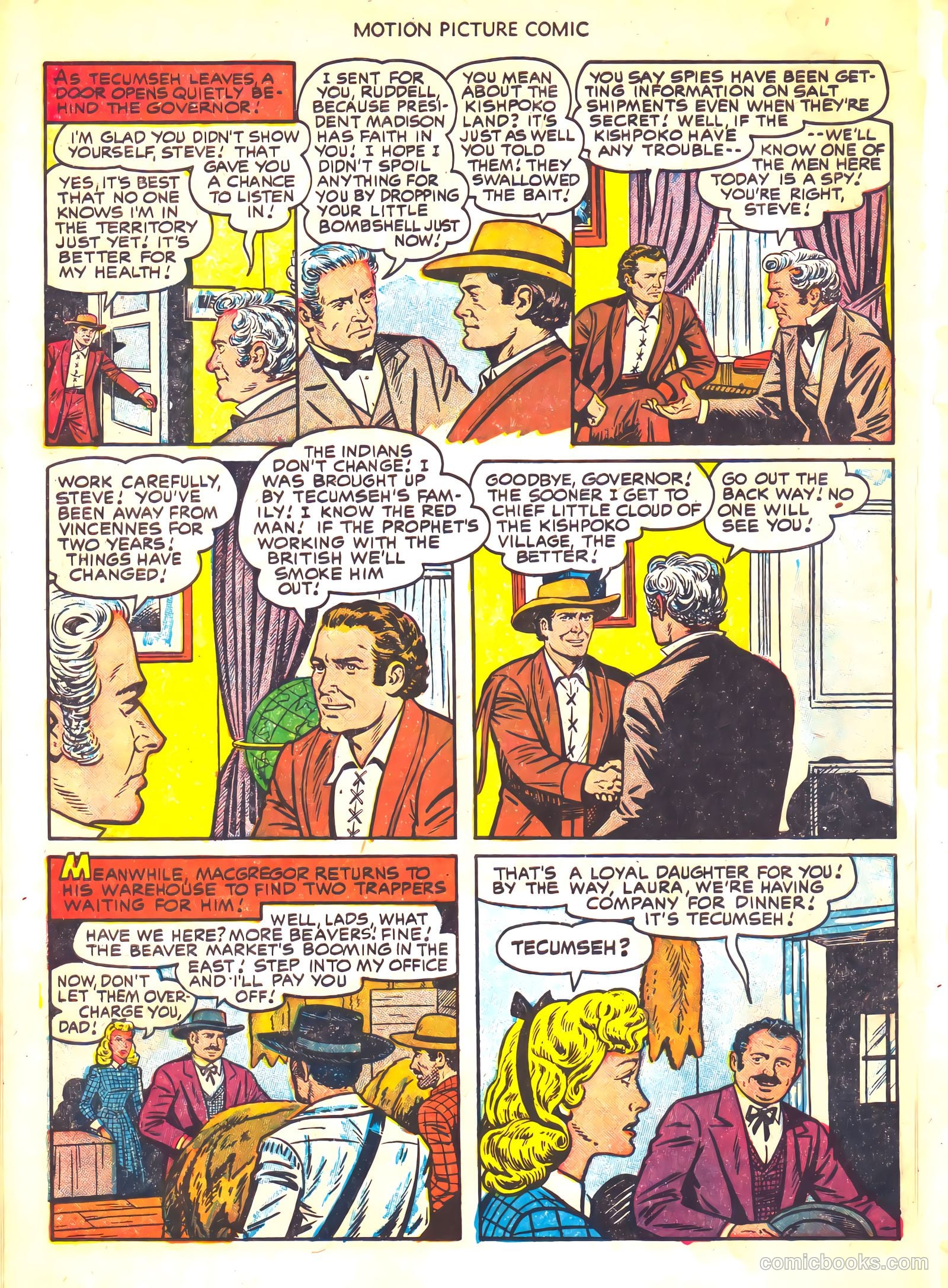 Motion Picture Comics 112 Brave Warrior #1 — page 10 of 36