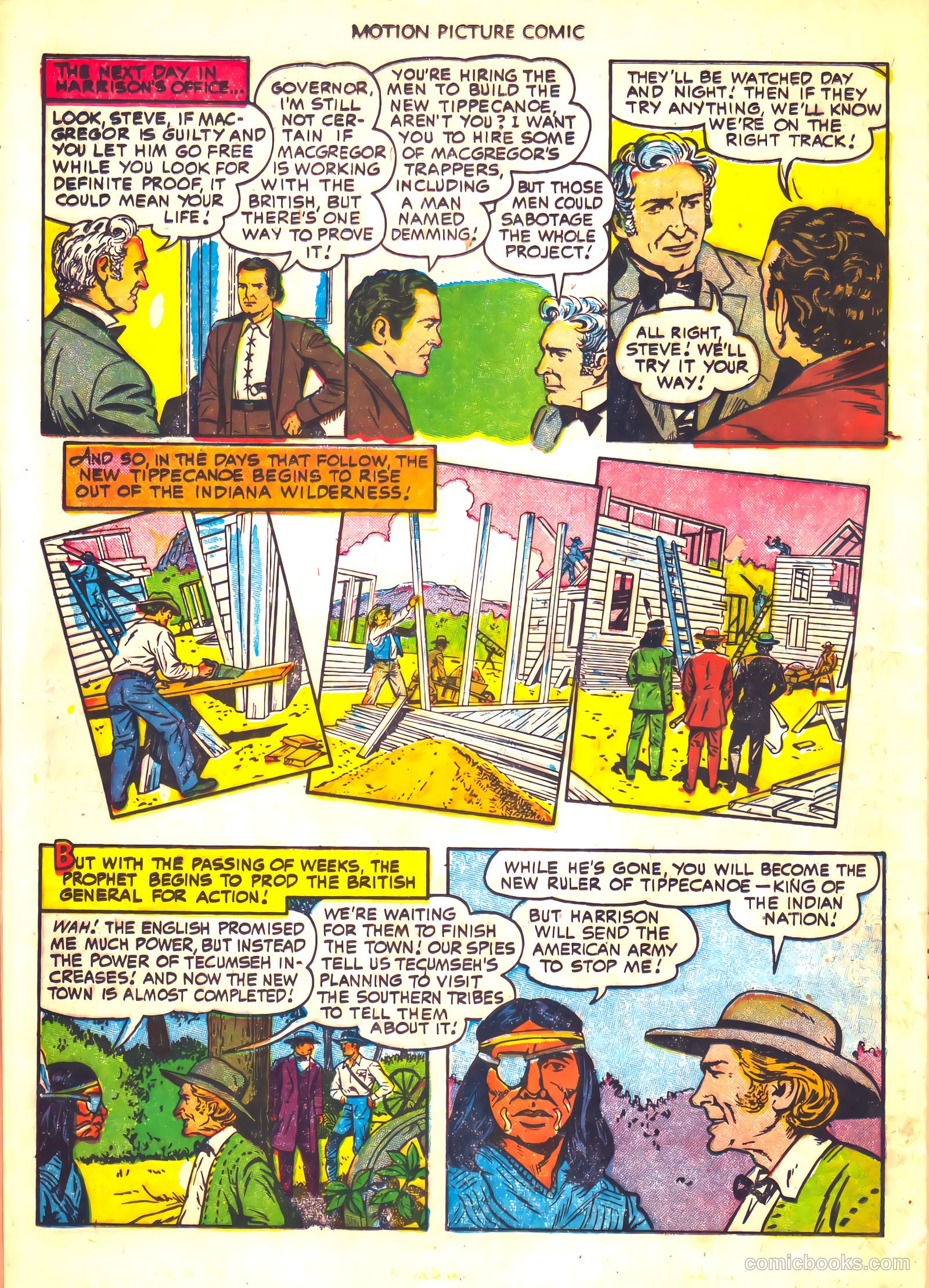 Motion Picture Comics 112 Brave Warrior #1 — page 24 of 36