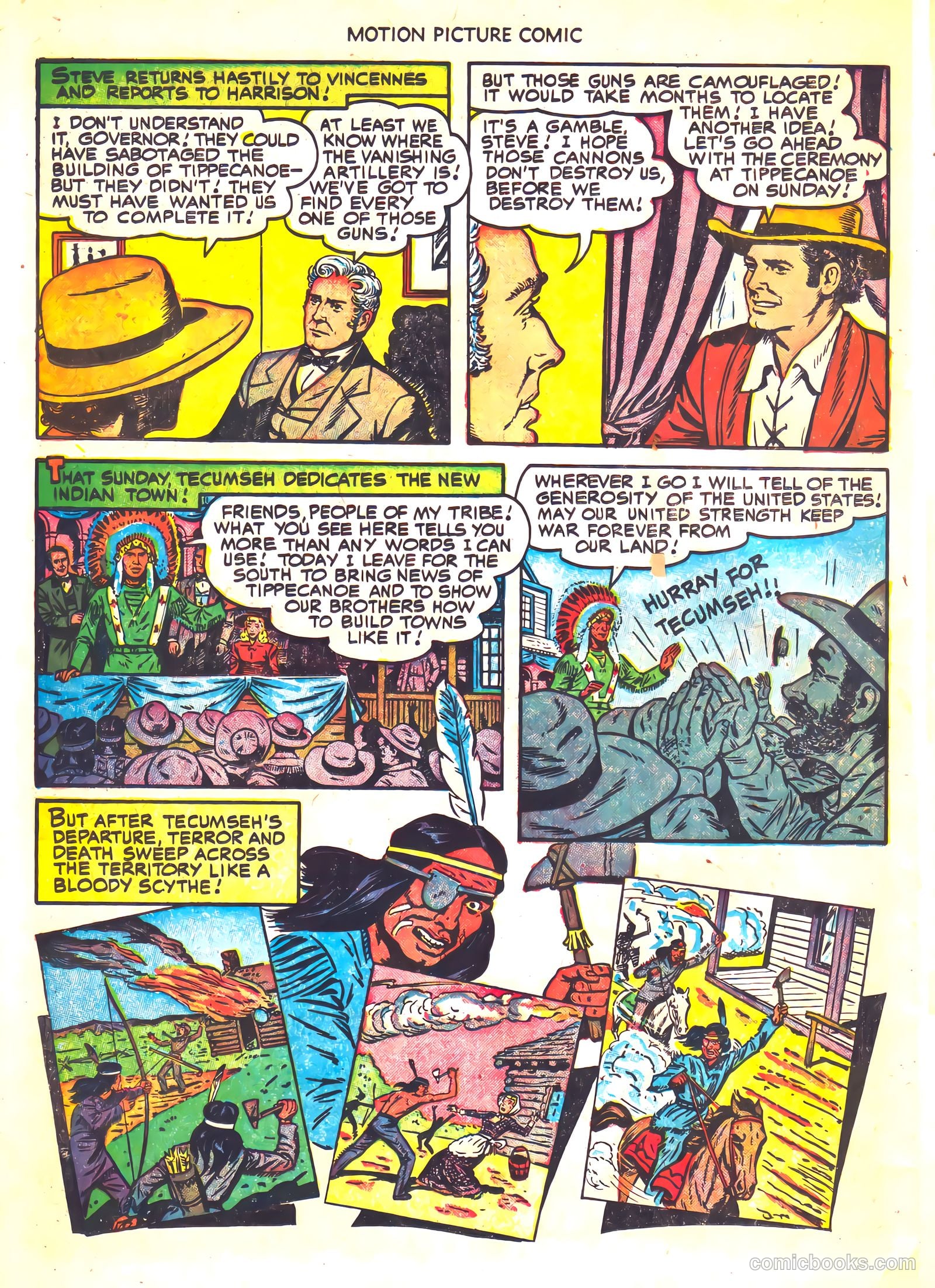 Motion Picture Comics 112 Brave Warrior #1 — page 26 of 36