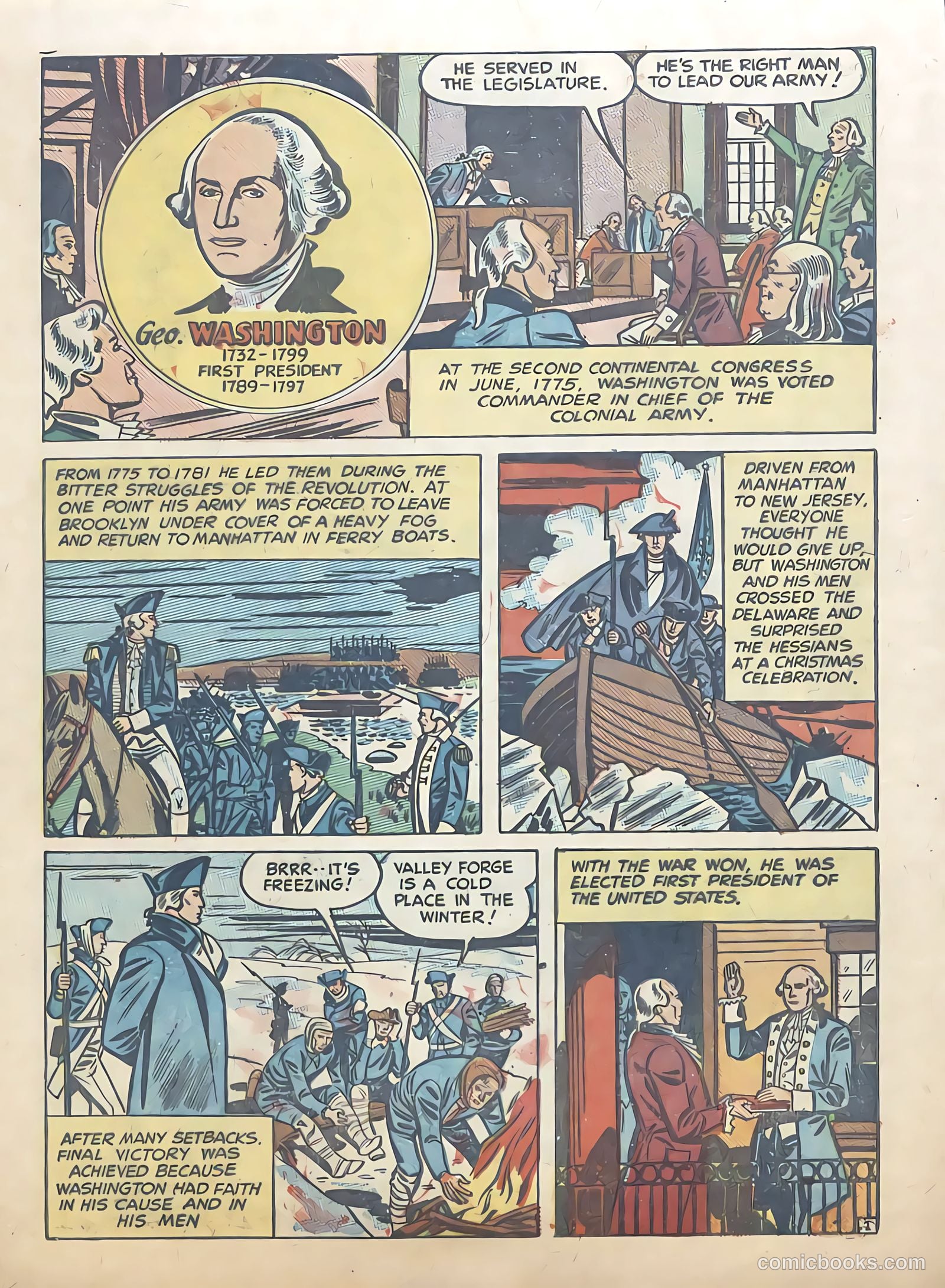 Know Your Presidents #nn (1948) — page 3 of 24