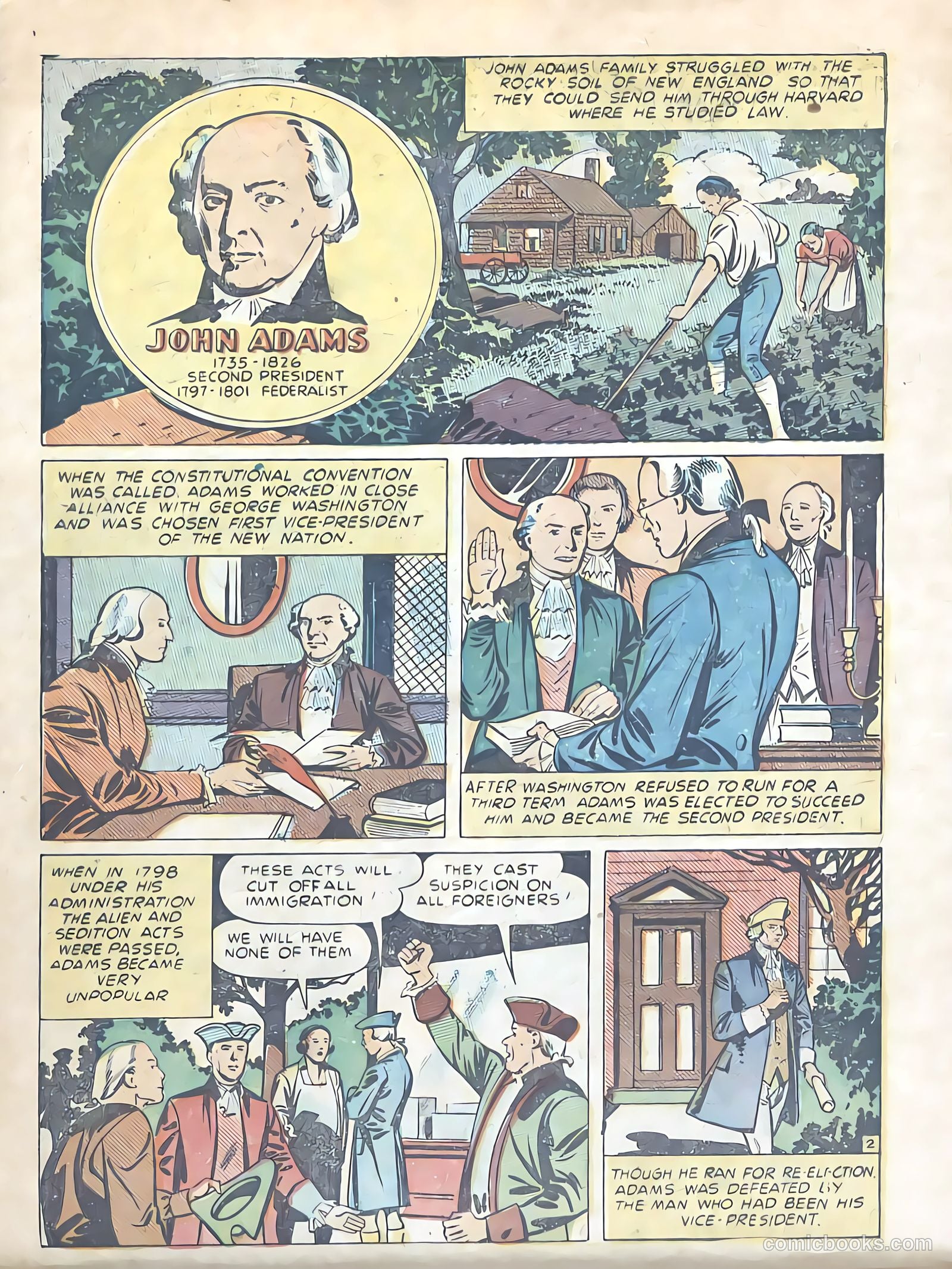 Know Your Presidents #nn (1948) — page 4 of 24