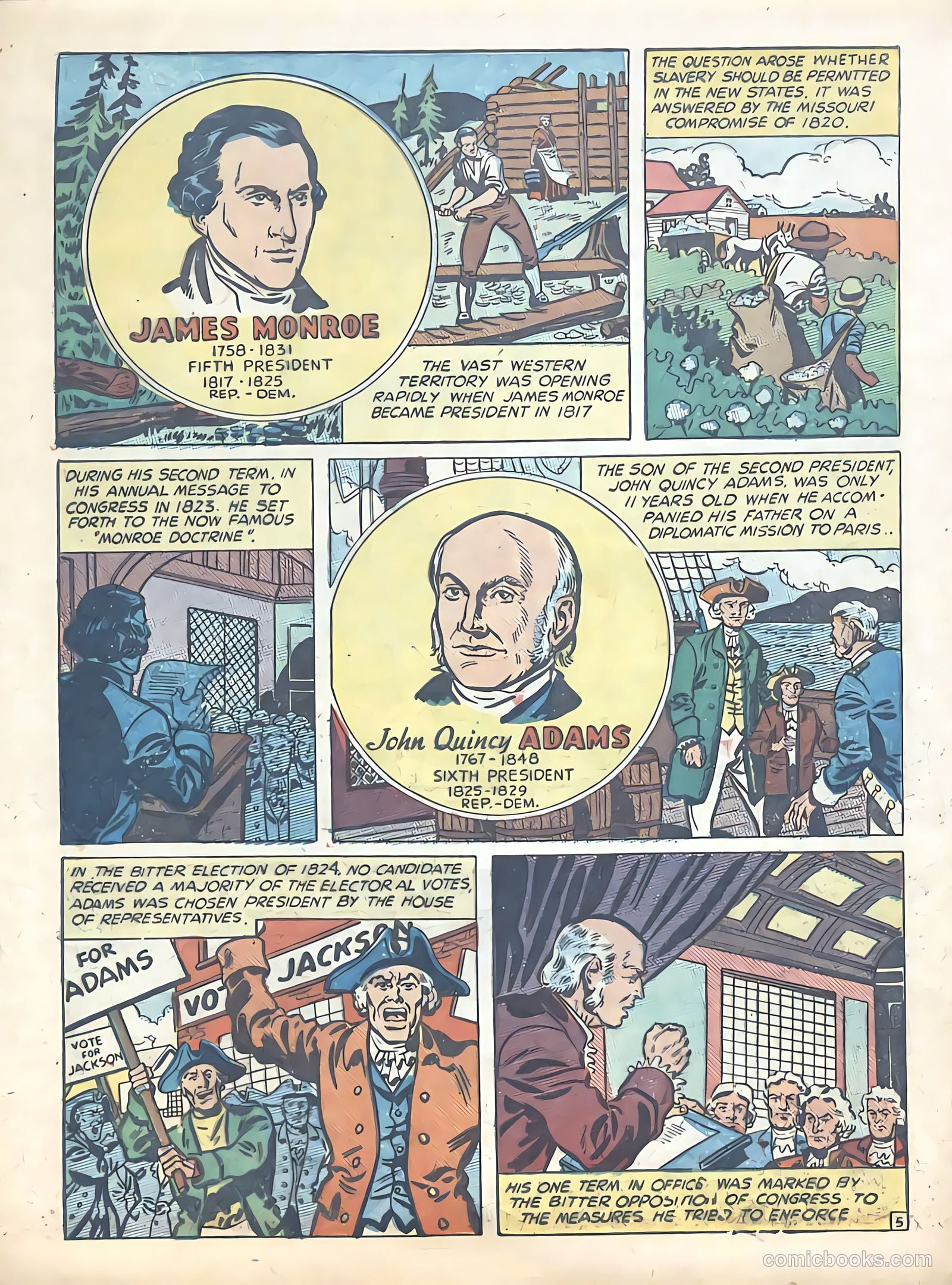 Know Your Presidents #nn (1948) — page 7 of 24