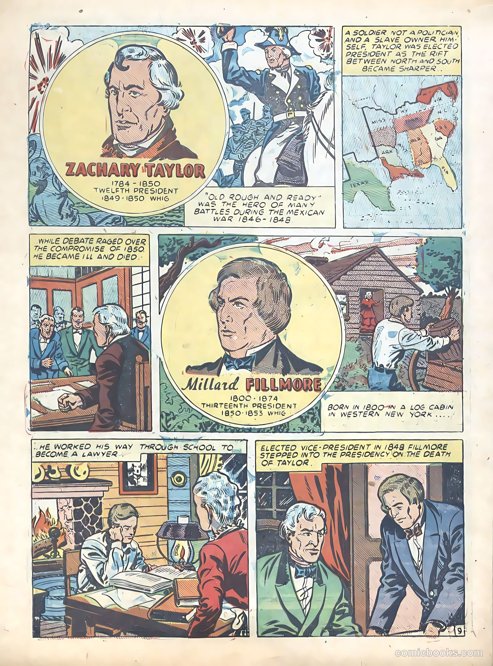 Know Your Presidents #nn (1948) — page 11 of 24