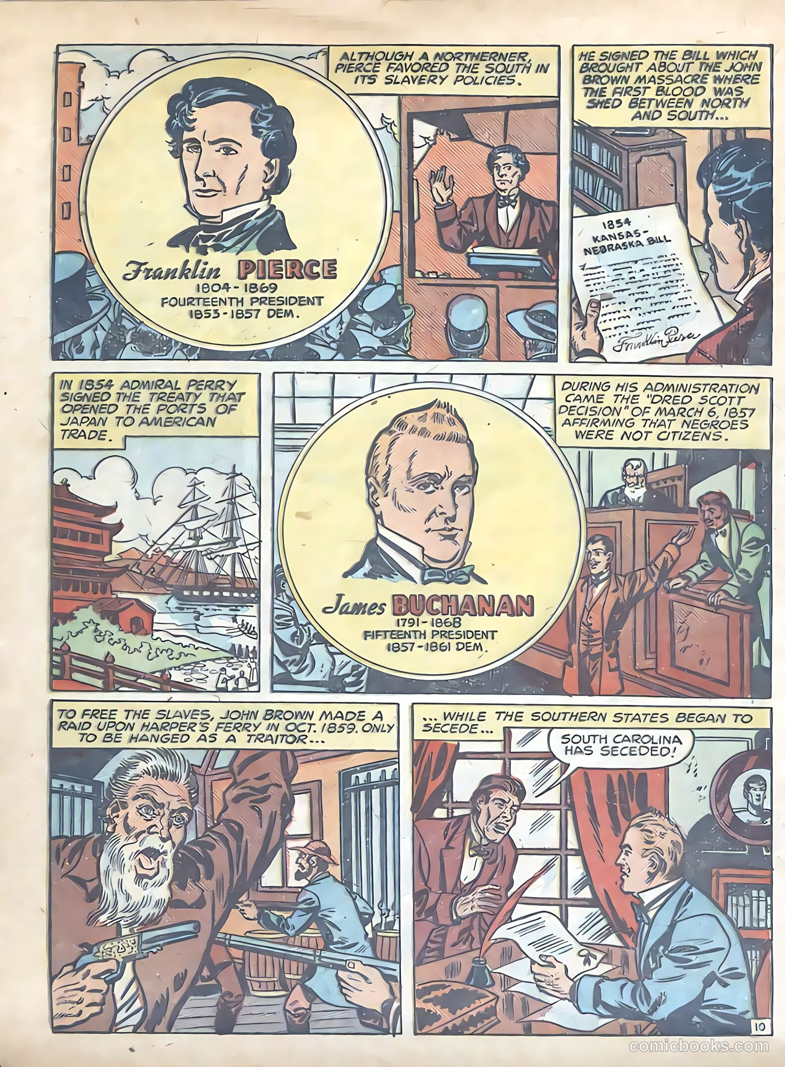 Know Your Presidents #nn (1948) — page 12 of 24