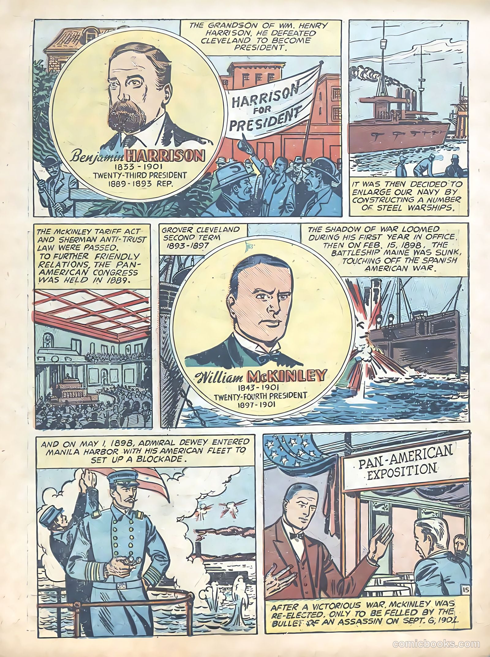 Know Your Presidents #nn (1948) — page 17 of 24